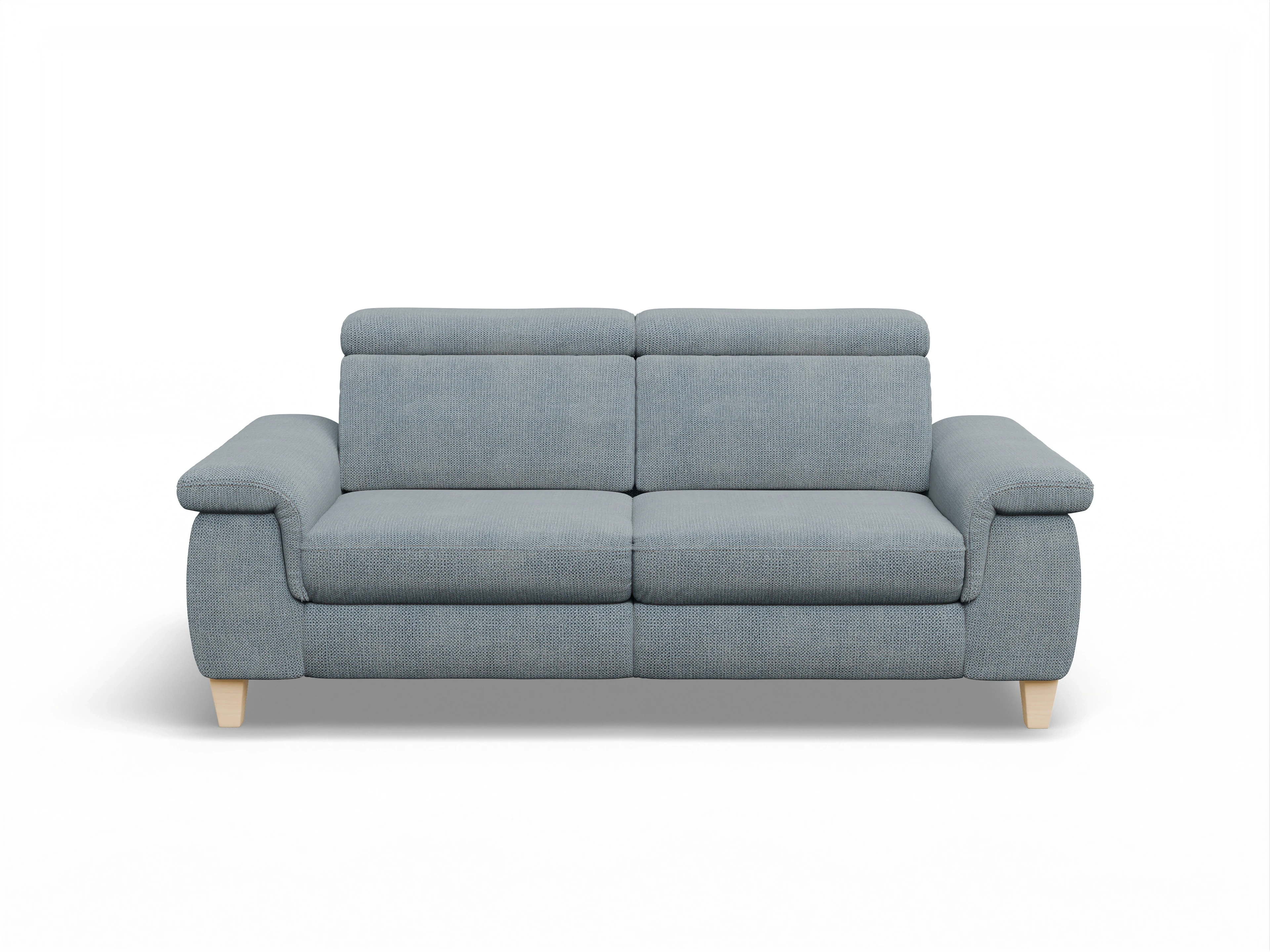 München 2,5-Sitzer Sofa Ansicht des Produktes München 2,5-Sitzer Sofa in Stoff Blau