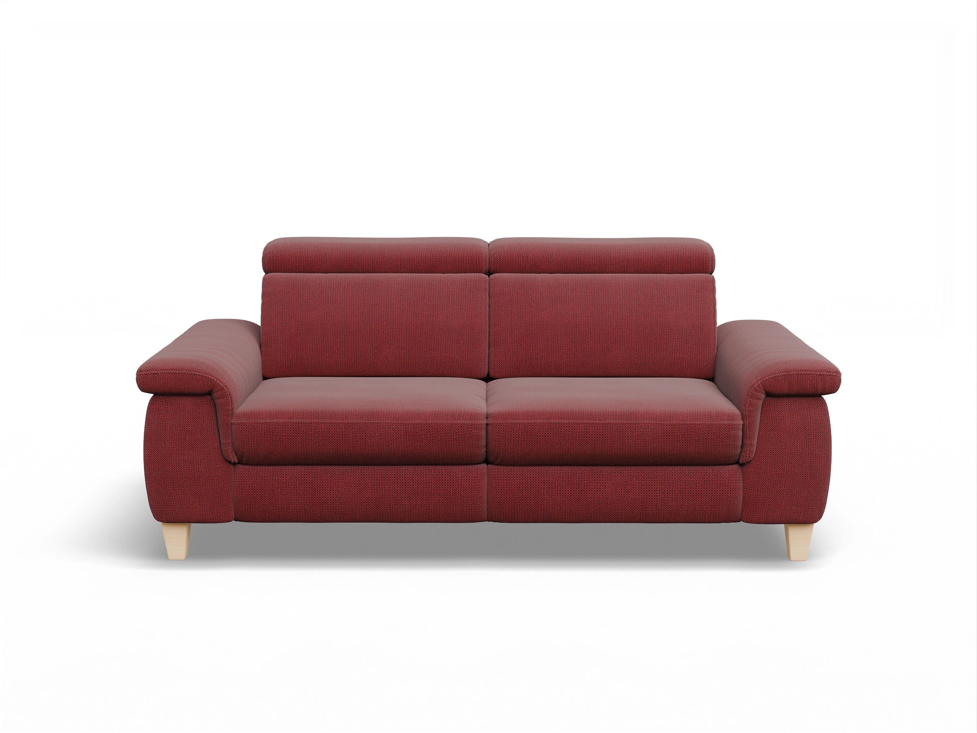 Ansicht des Produktes München 2,5-Sitzer Sofa in Stoff Rot
