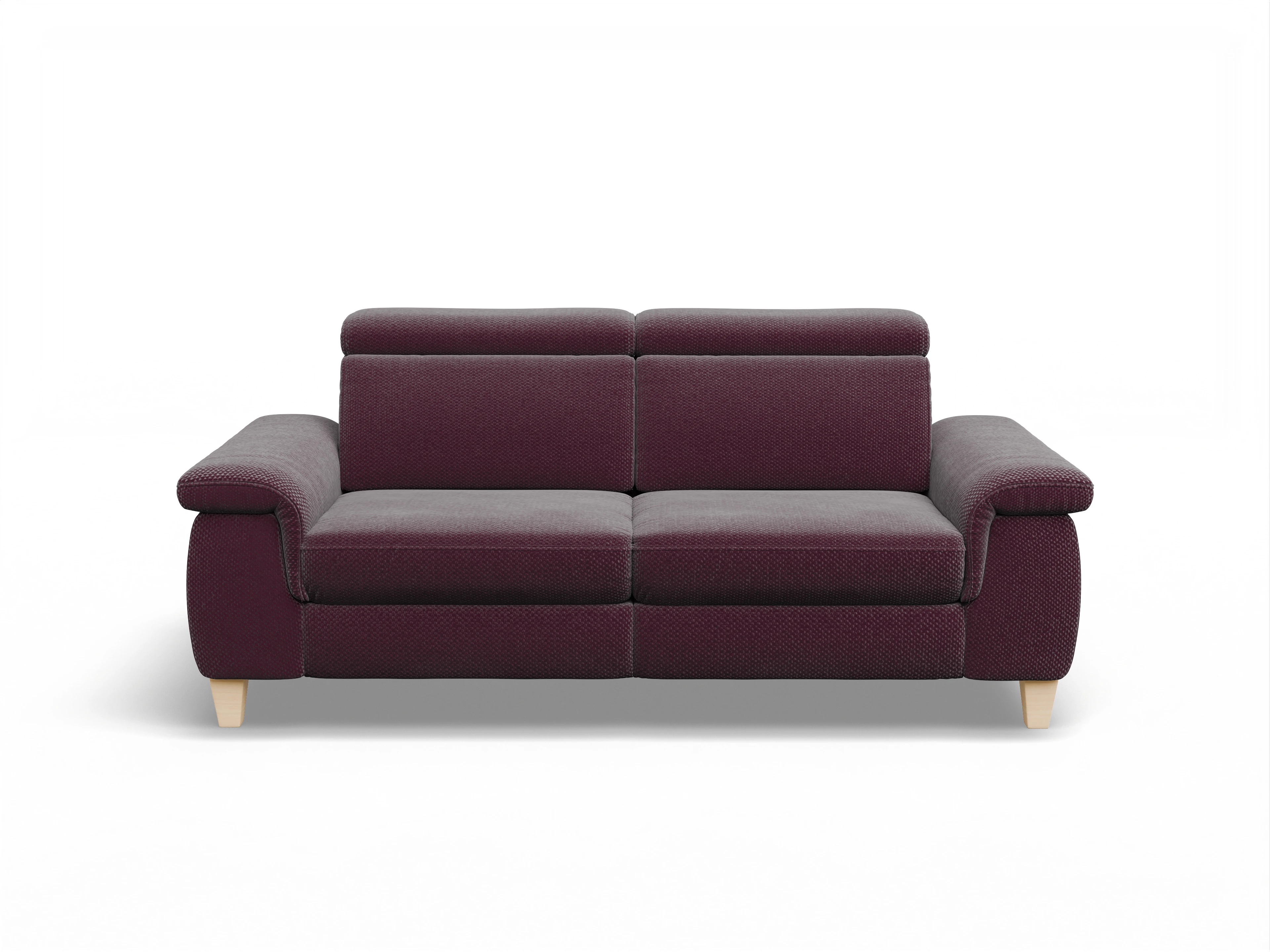 München 2,5-Sitzer Sofa Ansicht des Produktes München 2,5-Sitzer Sofa in Stoff Rot