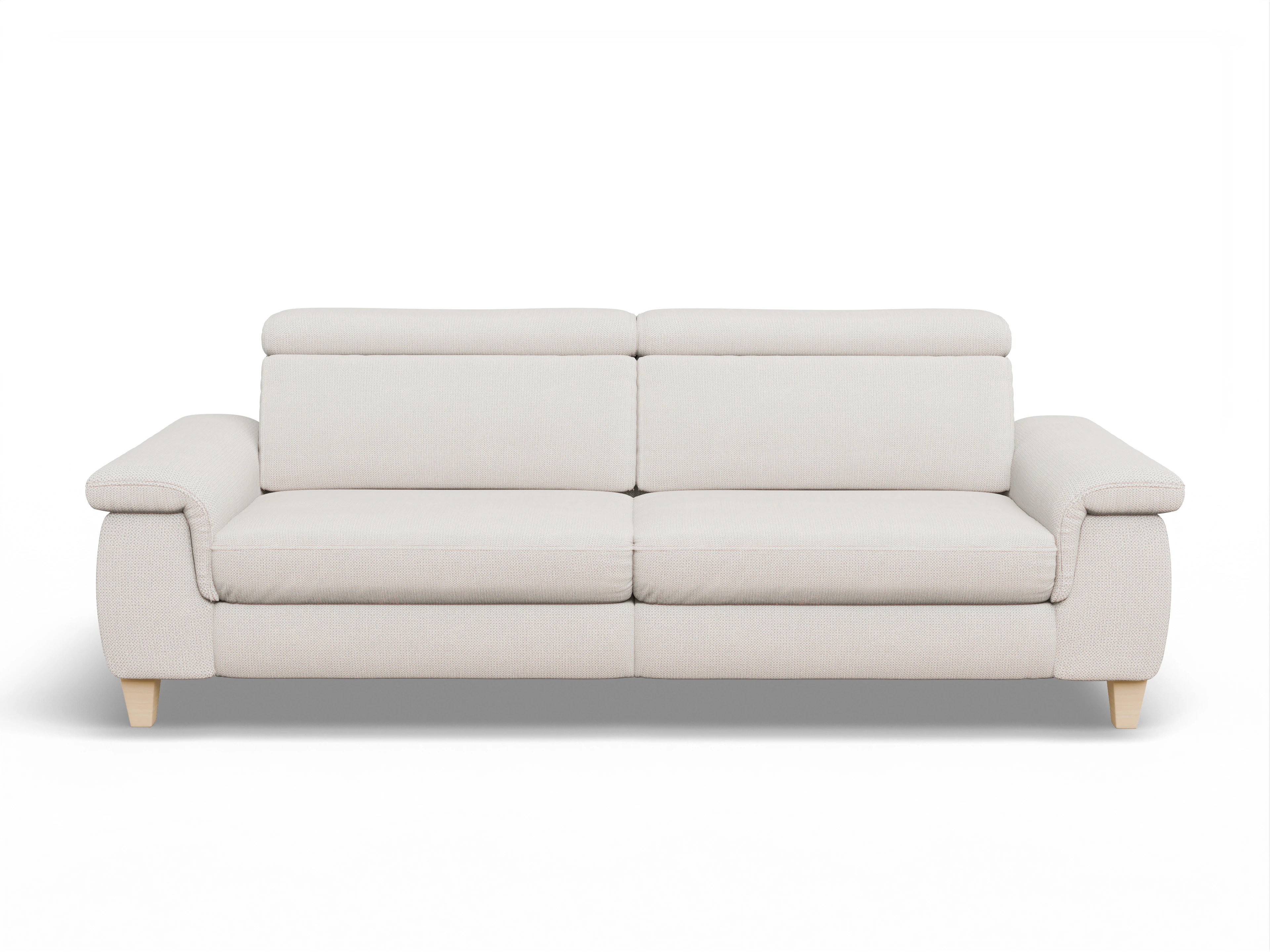 München 3-Sitzer Sofa Ansicht des Produktes München 3-Sitzer Sofa in Stoff Beige