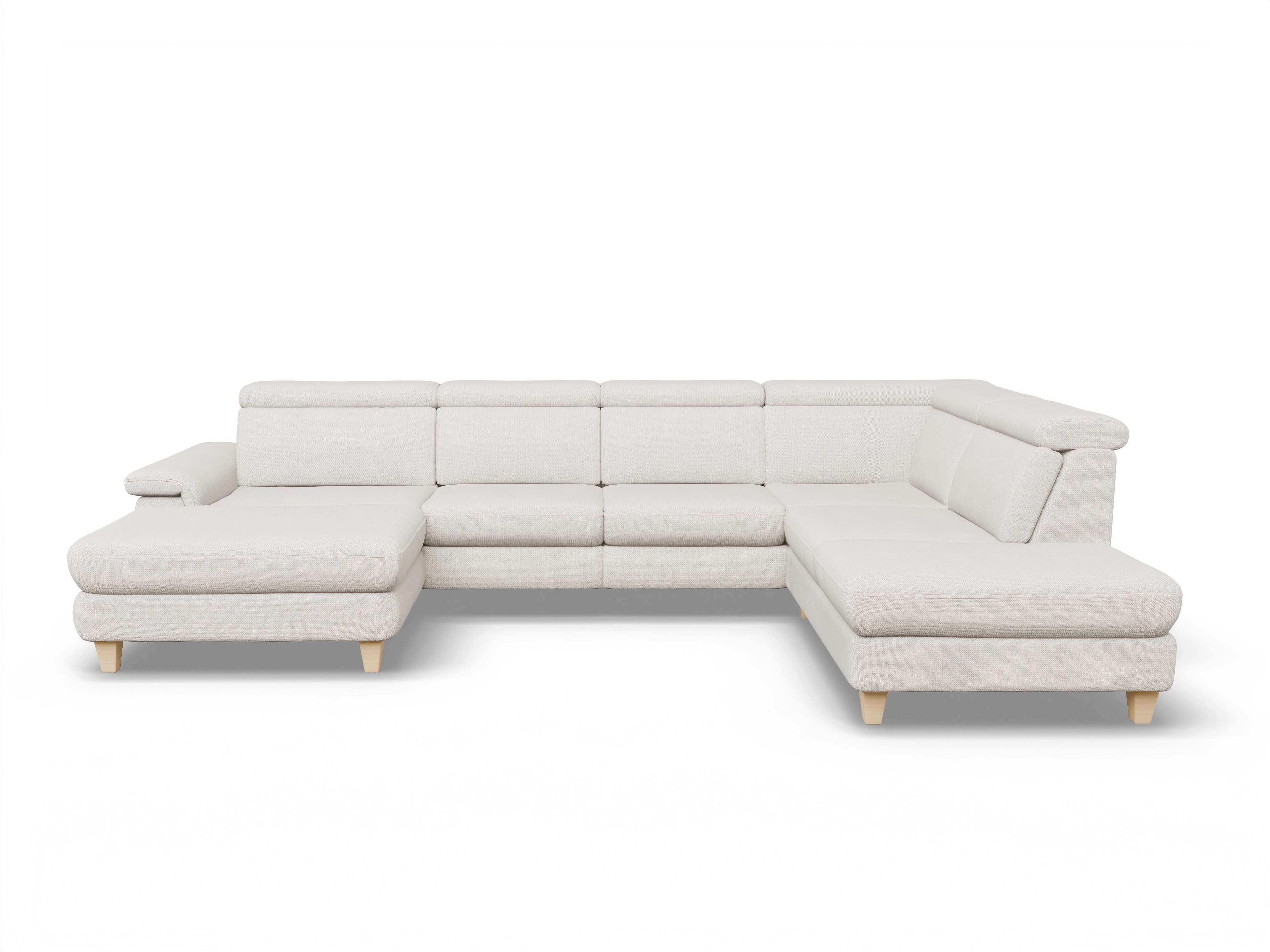 München OTLOgroß Medium R Ansicht des Produktes München Wohnlandschaft offen beidseitig in Stoff Beige
