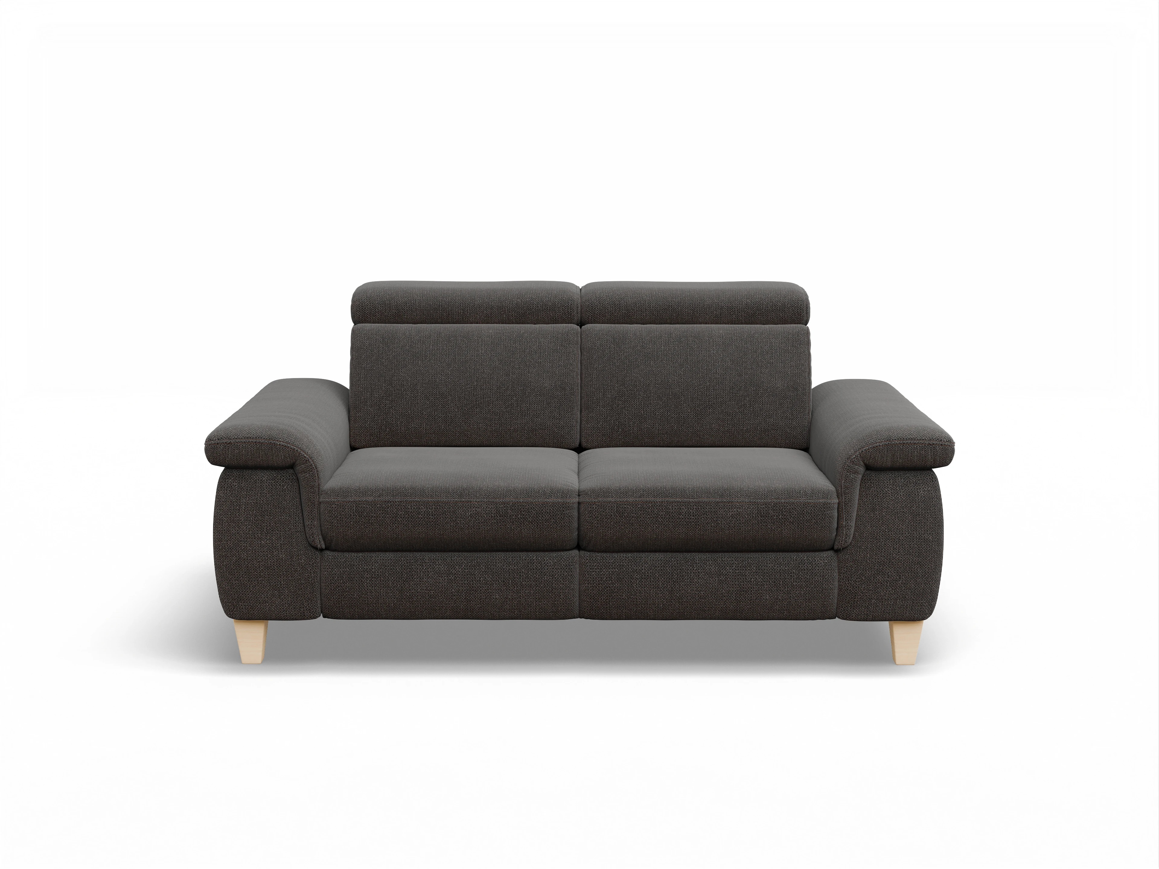 Ansicht des Produktes München 2-Sitzer Sofa in Stoff Grau