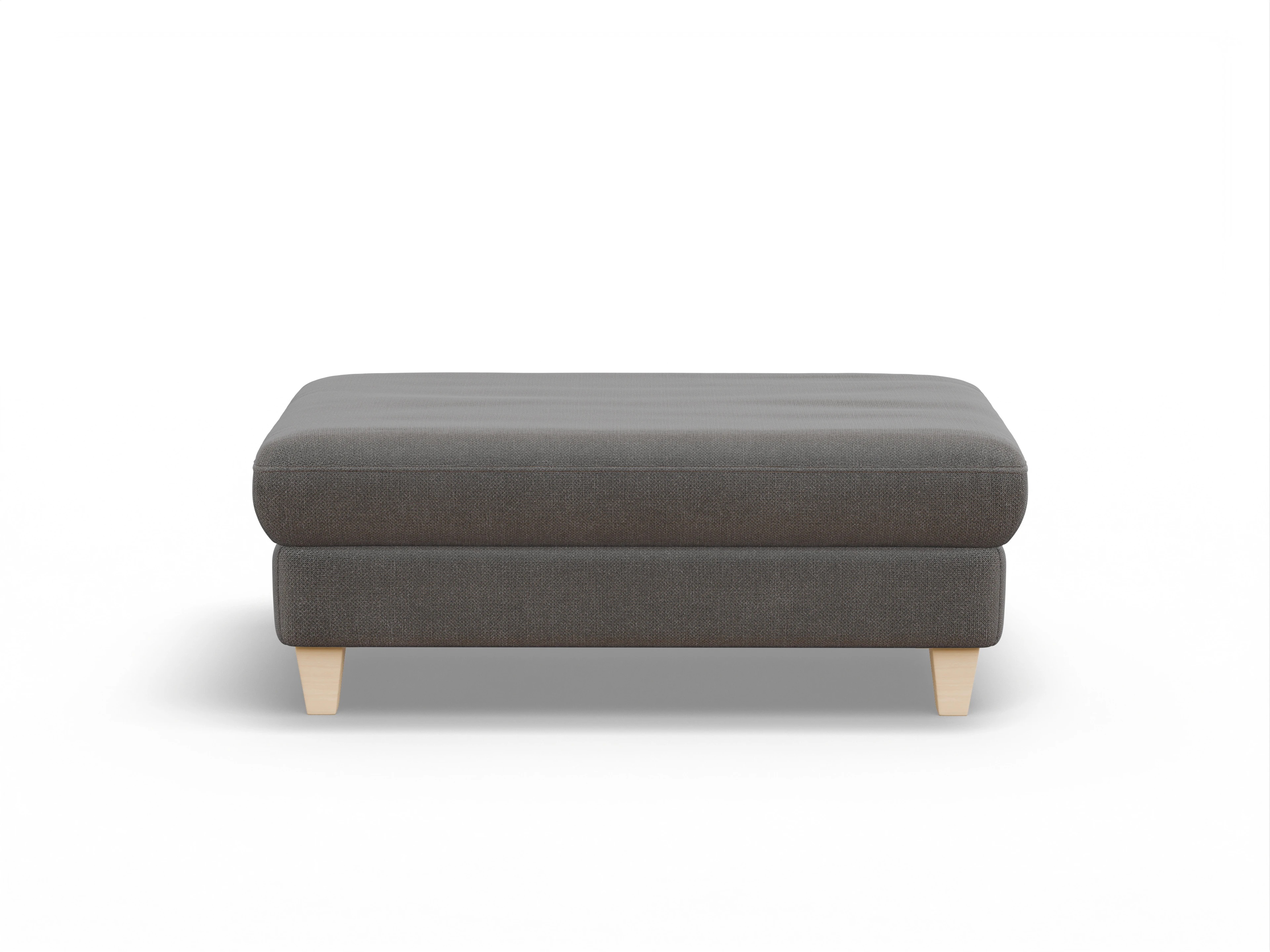 Ansicht des Produktes München Hocker in Stoff Grau