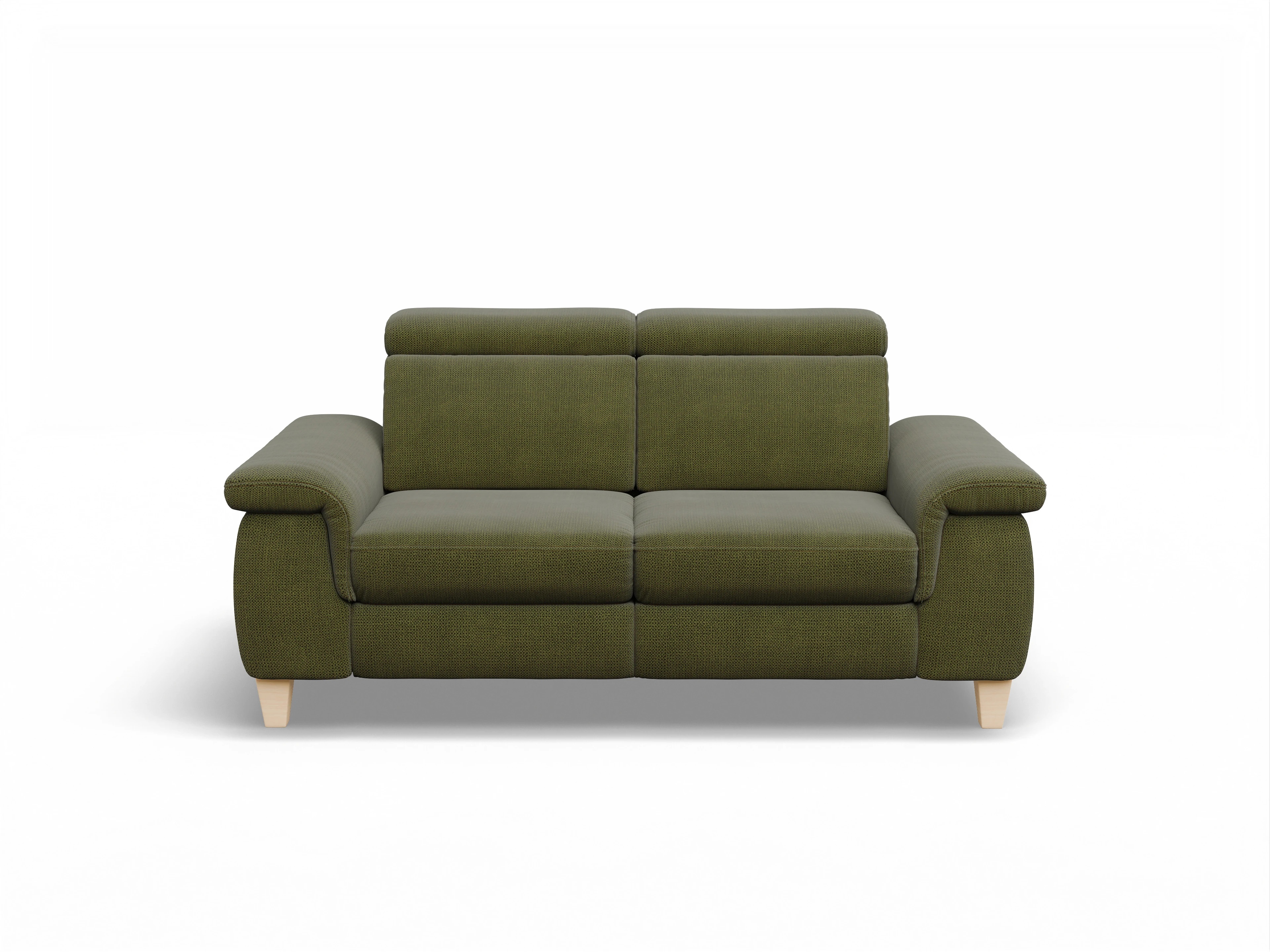 München 2-Sitzer Sofa Ansicht des Produktes München 2-Sitzer Sofa in Stoff Grün