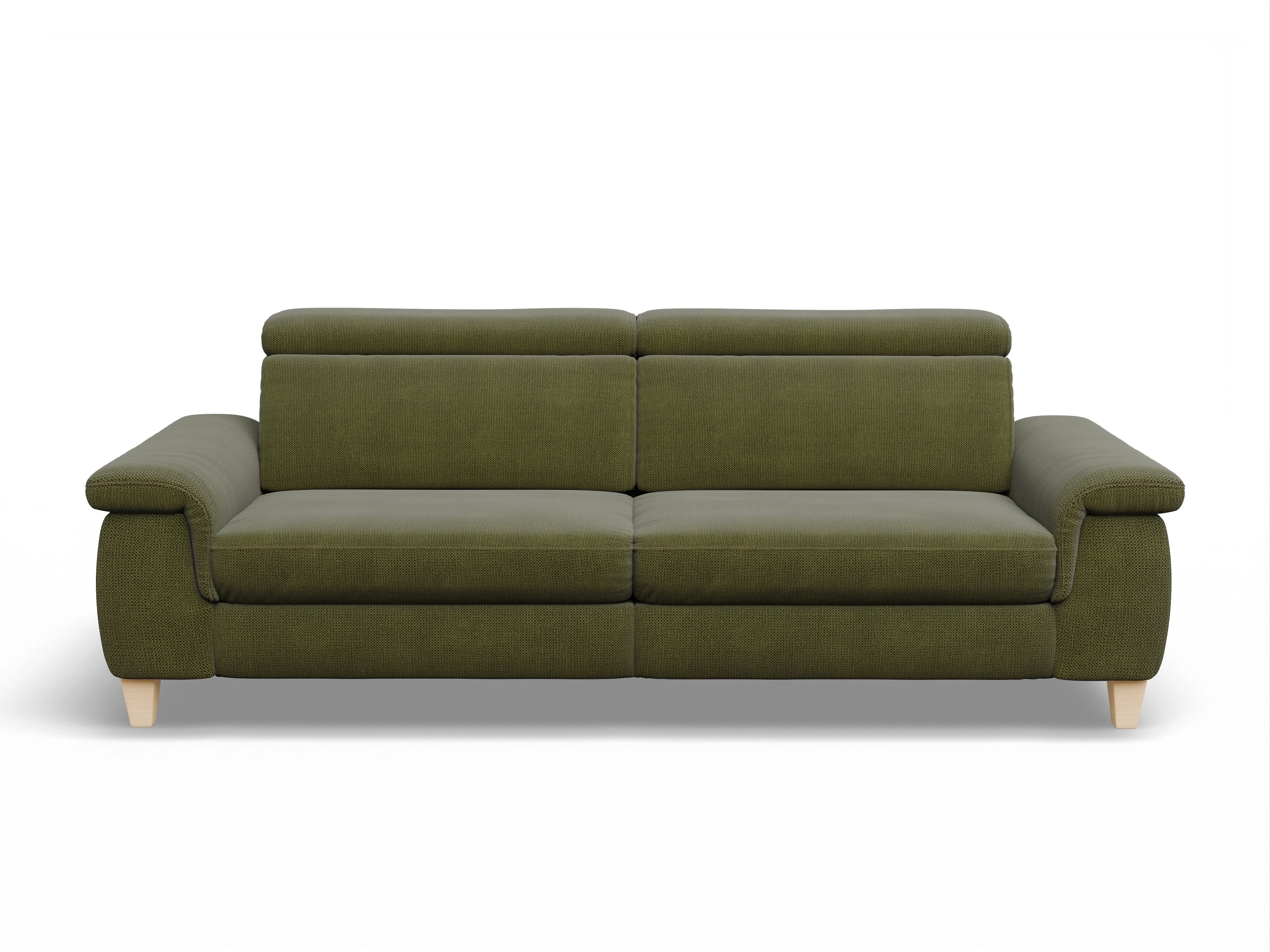 Ansicht des Produktes München 3-Sitzer Sofa in Stoff Grün