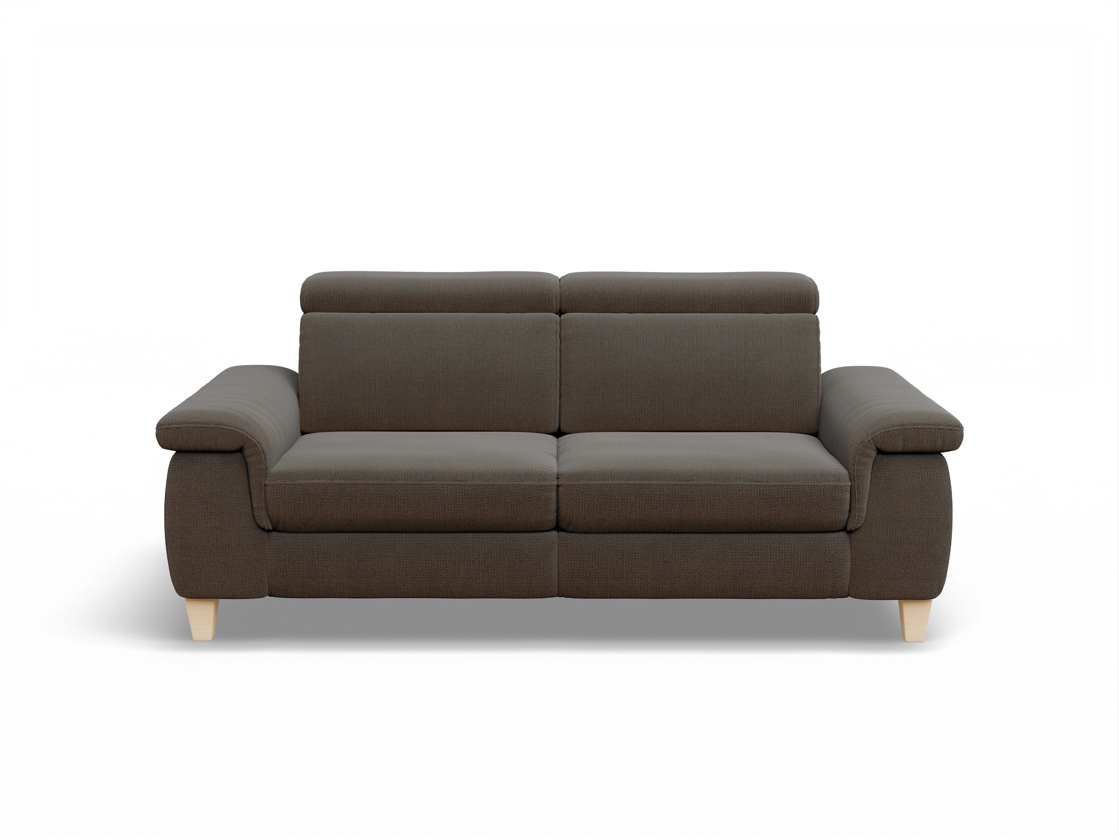 München 2,5-Sitzer Sofa Ansicht des Produktes München 2,5-Sitzer Sofa in Stoff Braun