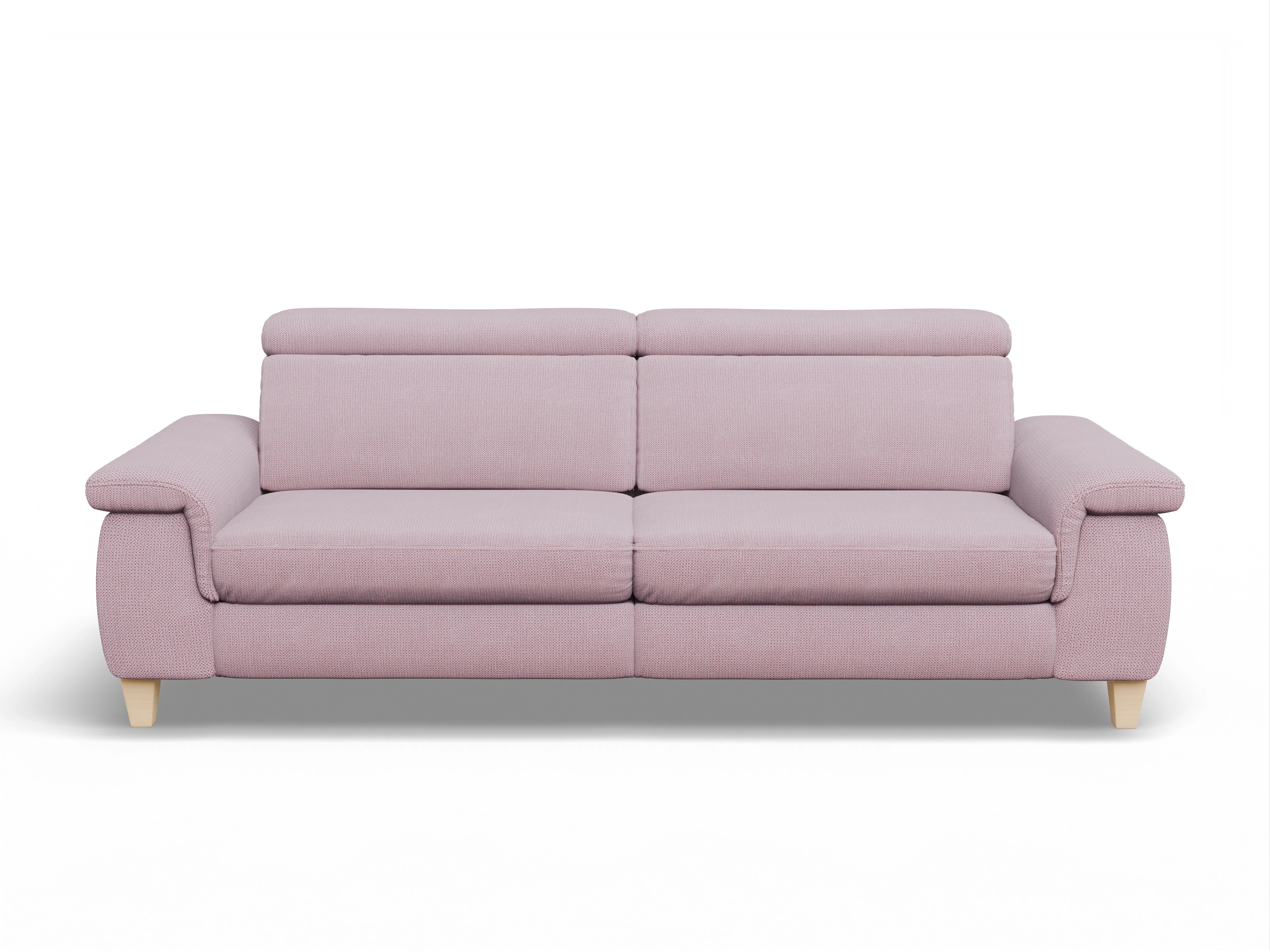 Ansicht des Produktes München 3-Sitzer Sofa in Stoff Rosa