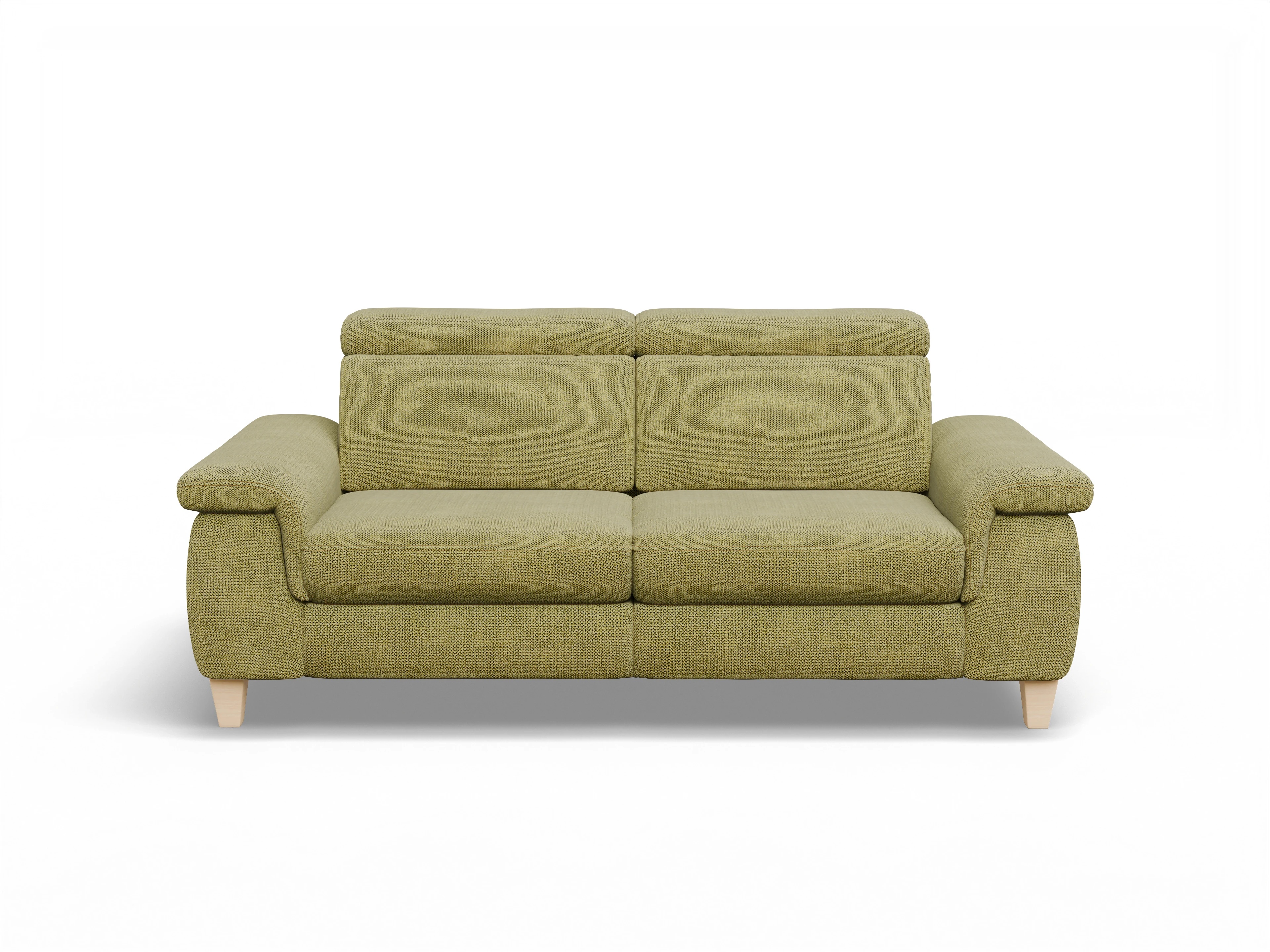 Ansicht des Produktes München 2,5-Sitzer Sofa in Stoff Grün