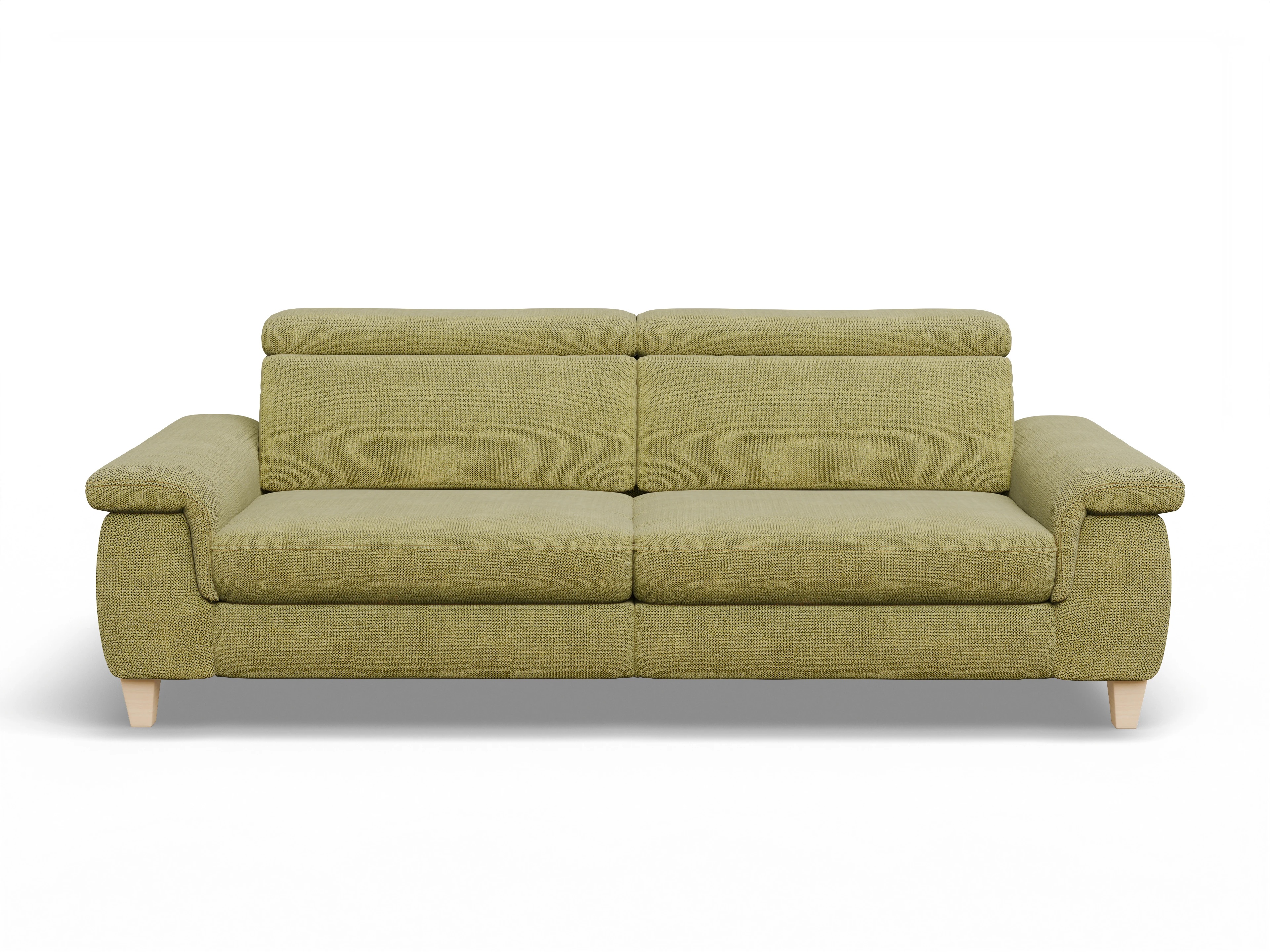 Ansicht des Produktes München 3-Sitzer Sofa in Stoff Grün