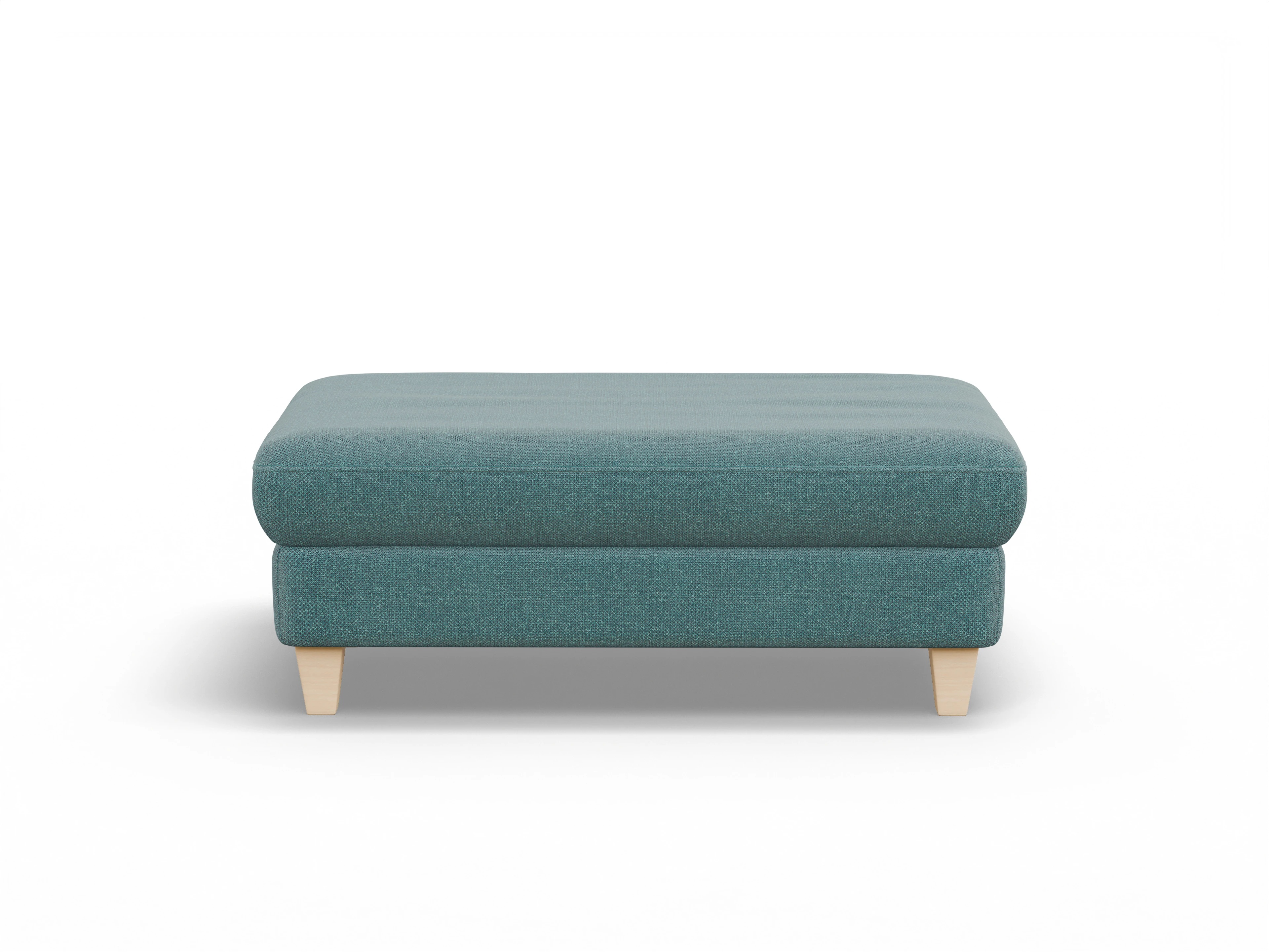 Ansicht des Produktes München Hocker in Stoff Blau