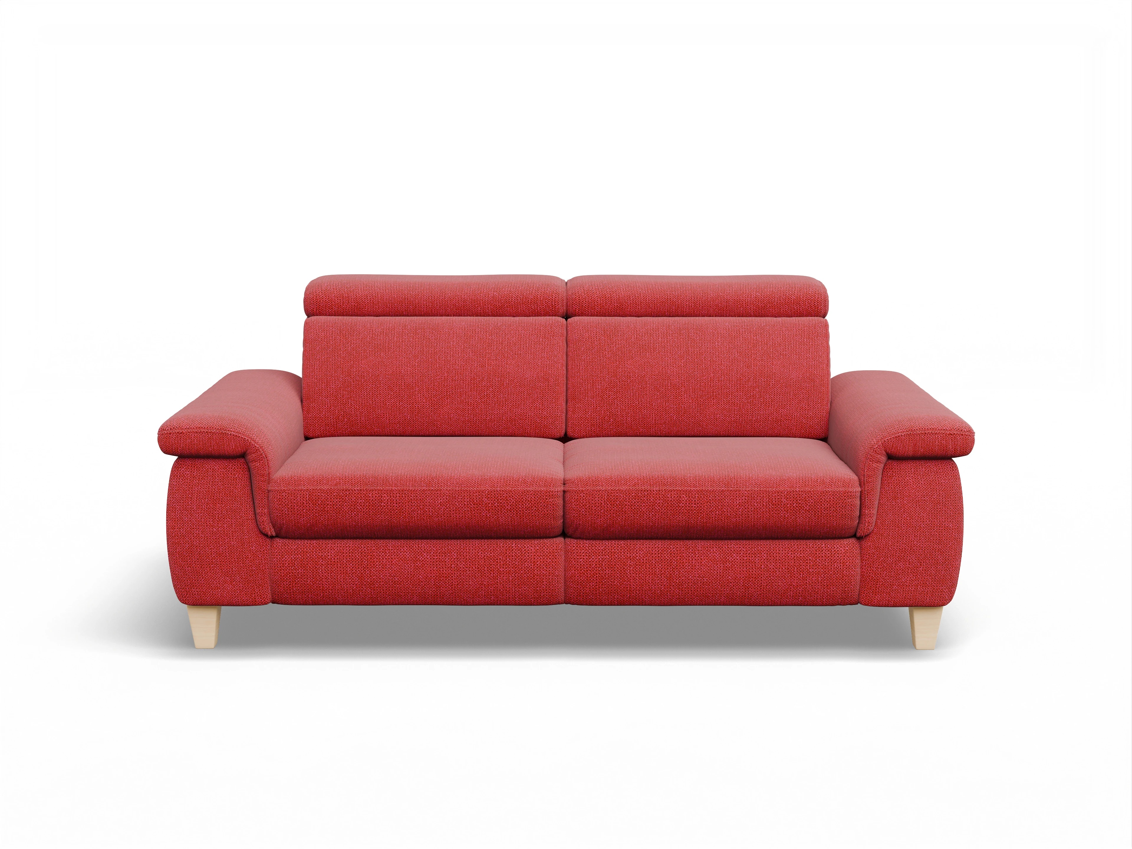 Ansicht des Produktes München 2,5-Sitzer Sofa in Stoff Rot