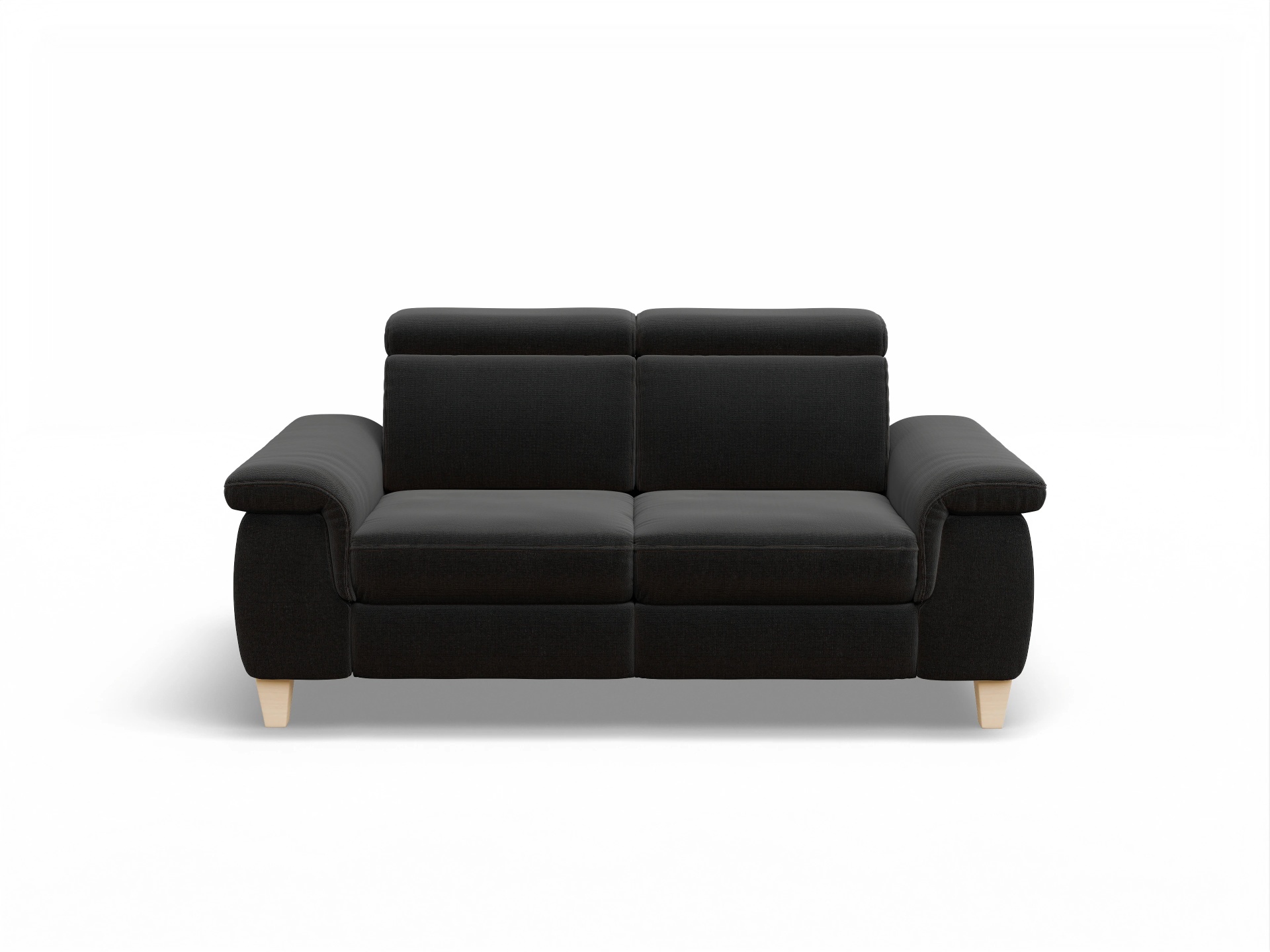 Ansicht des Produktes München 2-Sitzer Sofa in Stoff Schwarz