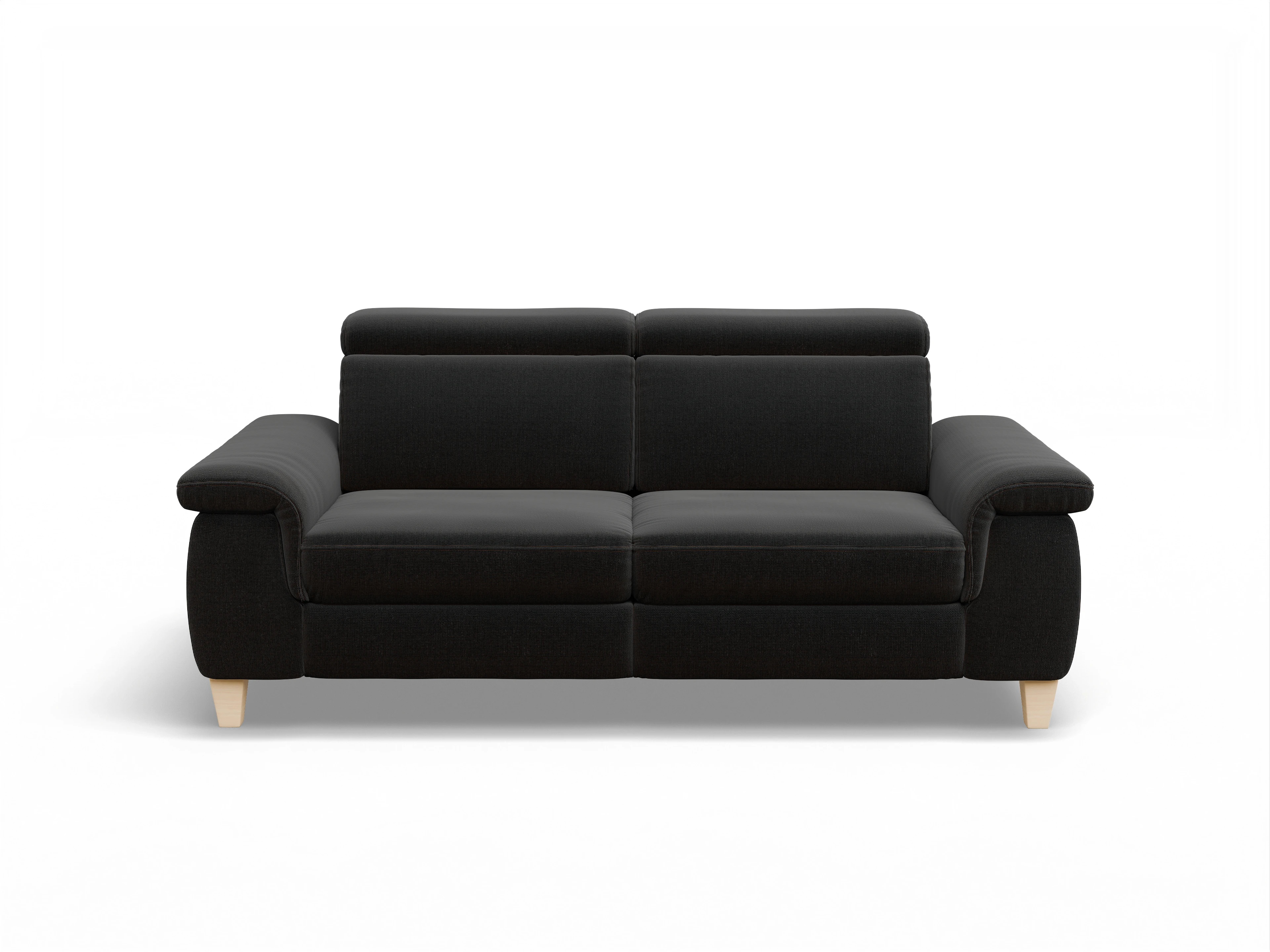 Ansicht des Produktes München 2,5-Sitzer Sofa in Stoff Schwarz