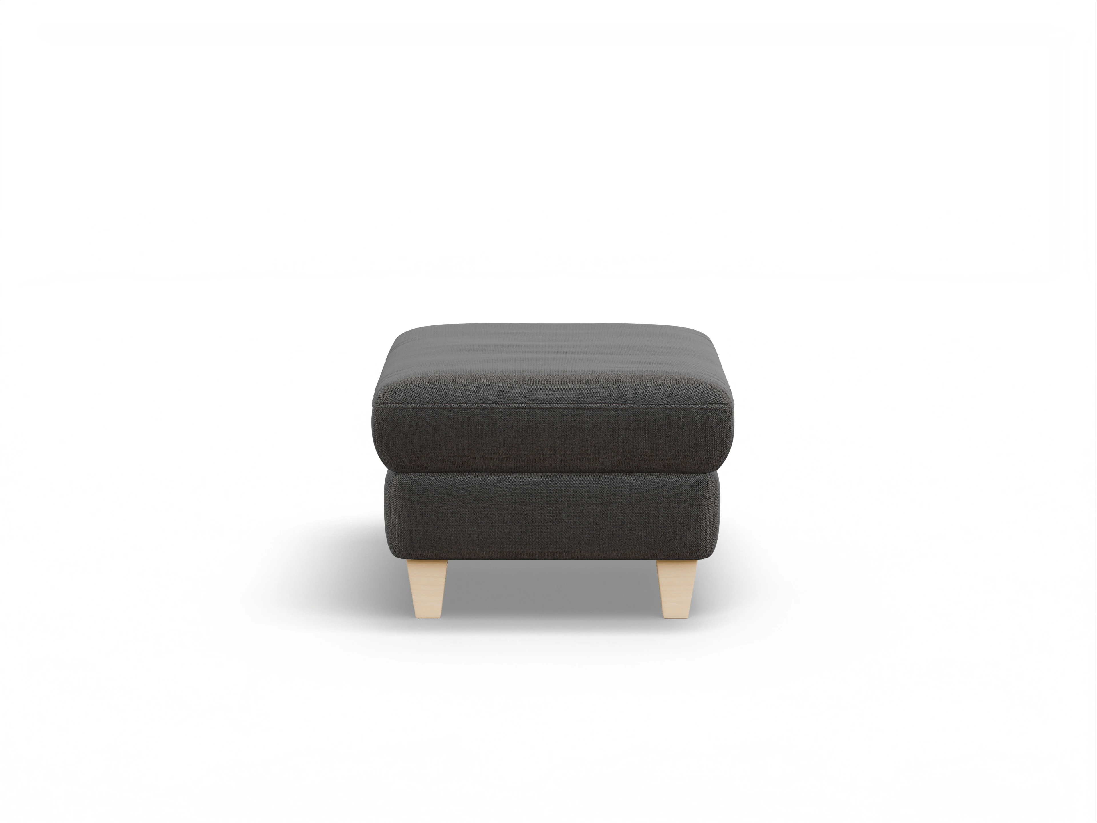 München Hocker Ansicht des Produktes München Hocker in Stoff Schwarz