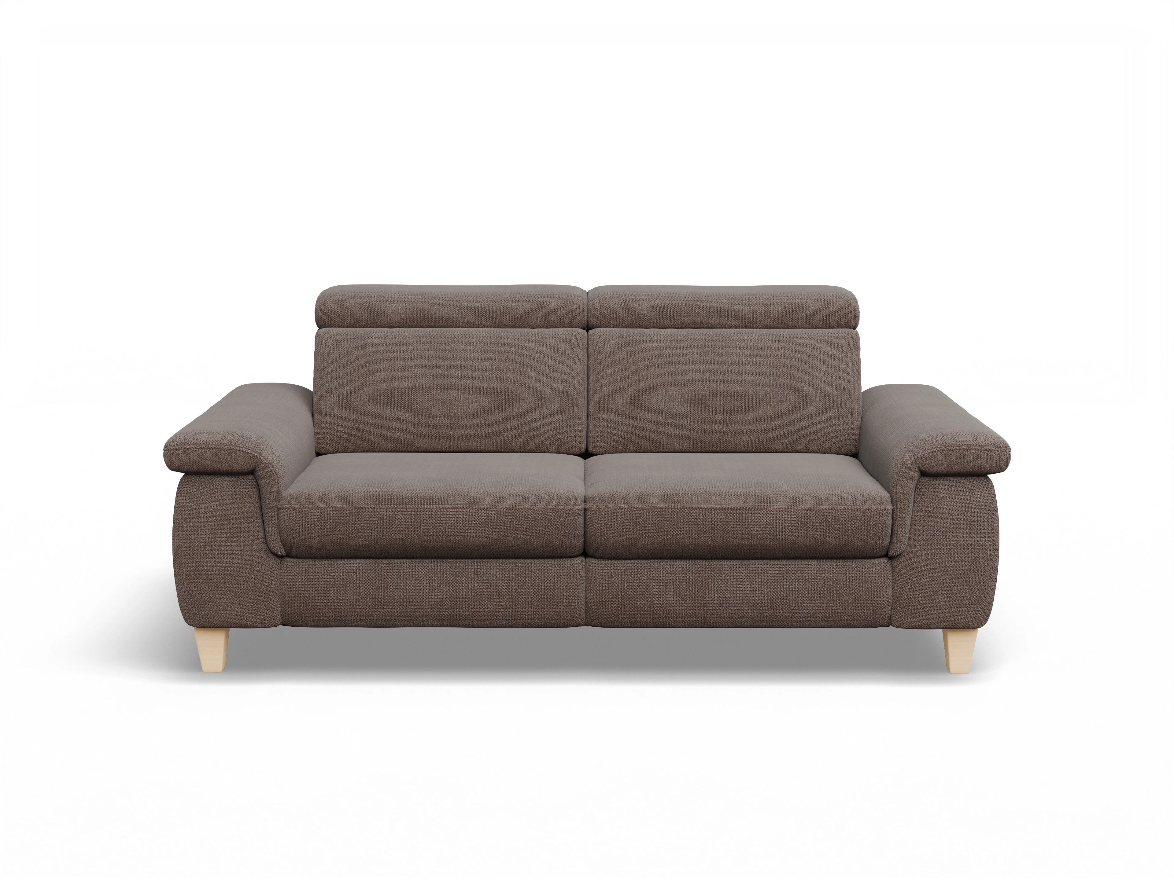 Ansicht des Produktes München 2,5-Sitzer Sofa in Stoff Braun