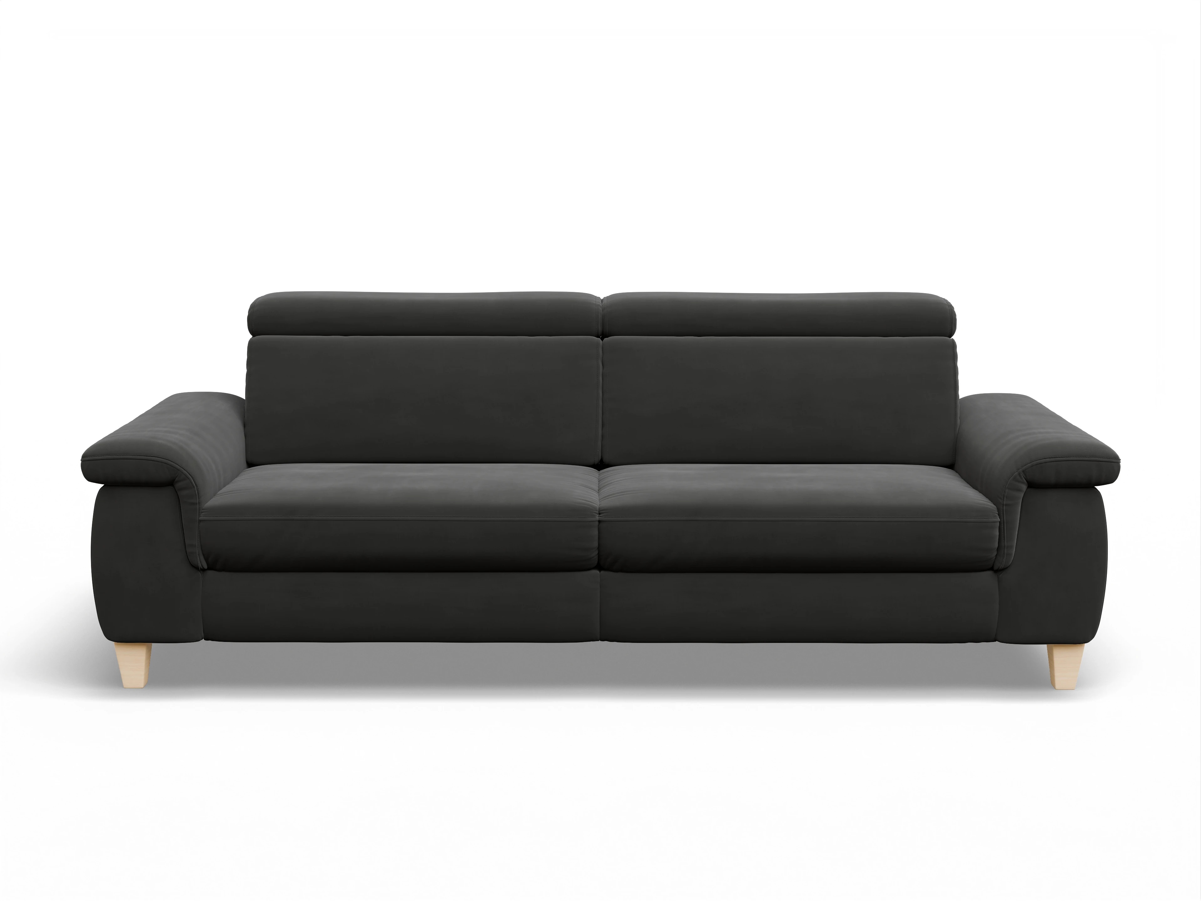 Ansicht des Produktes München 3-Sitzer Sofa in Stoff Grau