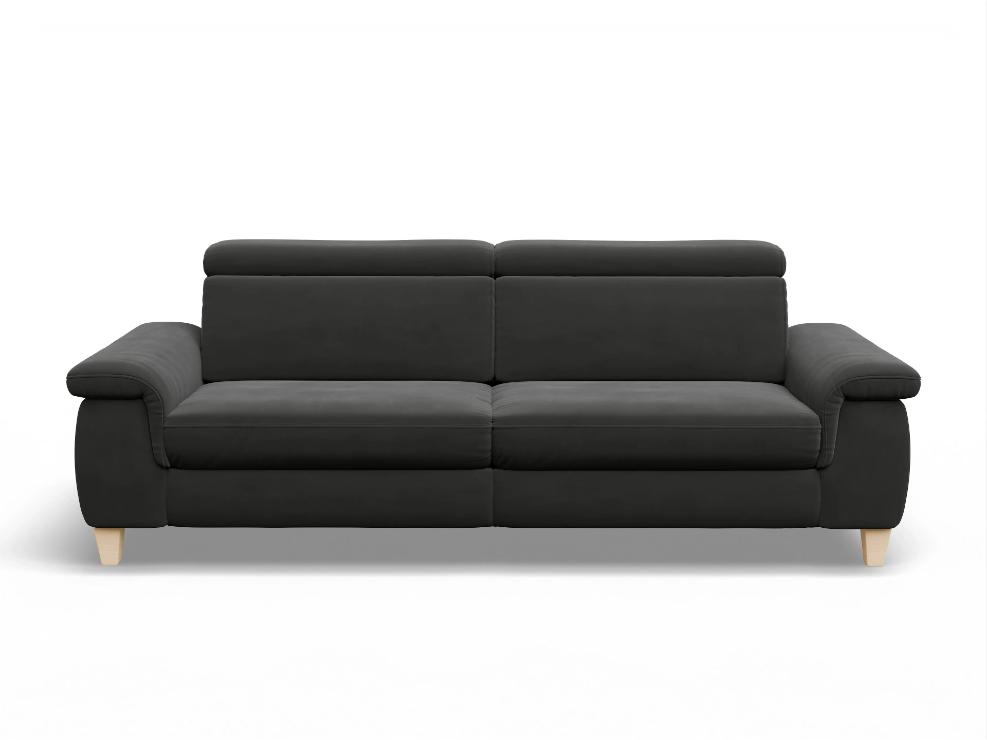 Ansicht des Produktes München 3-Sitzer Sofa in Stoff Grau
