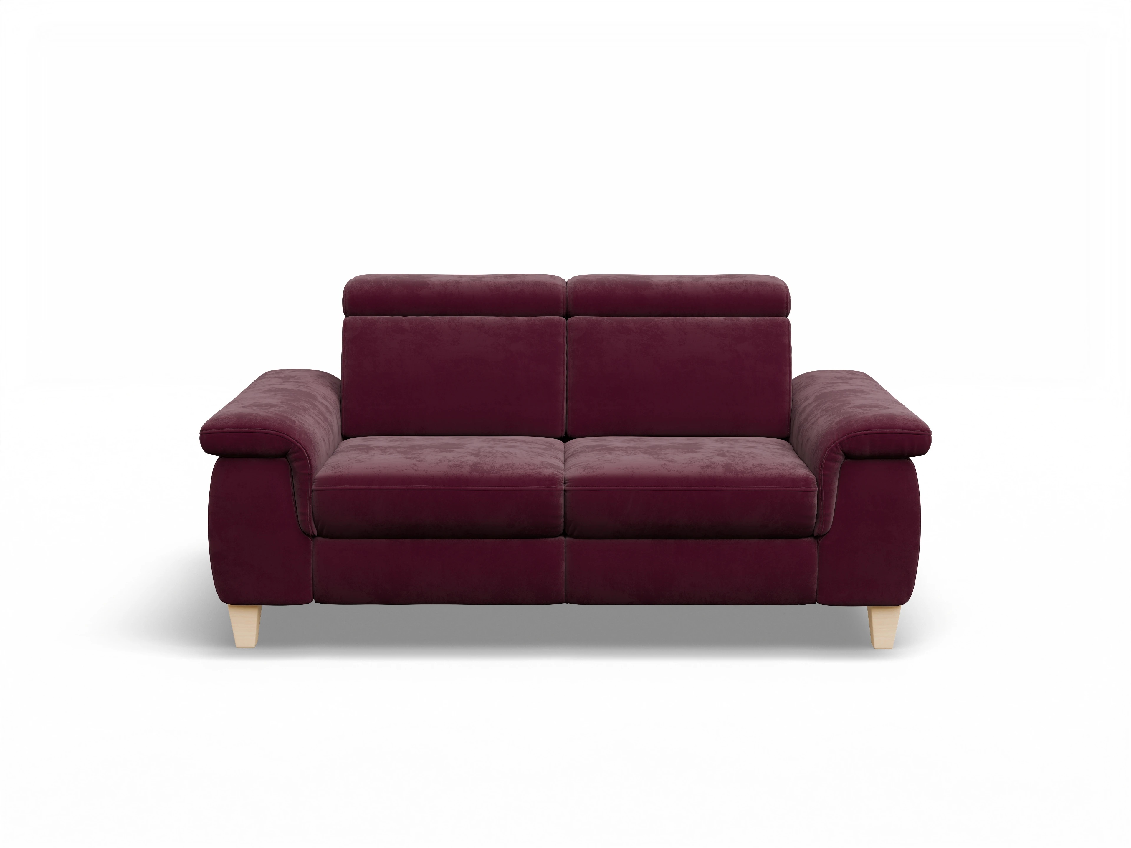Ansicht des Produktes München 2-Sitzer Sofa in Stoff Rot