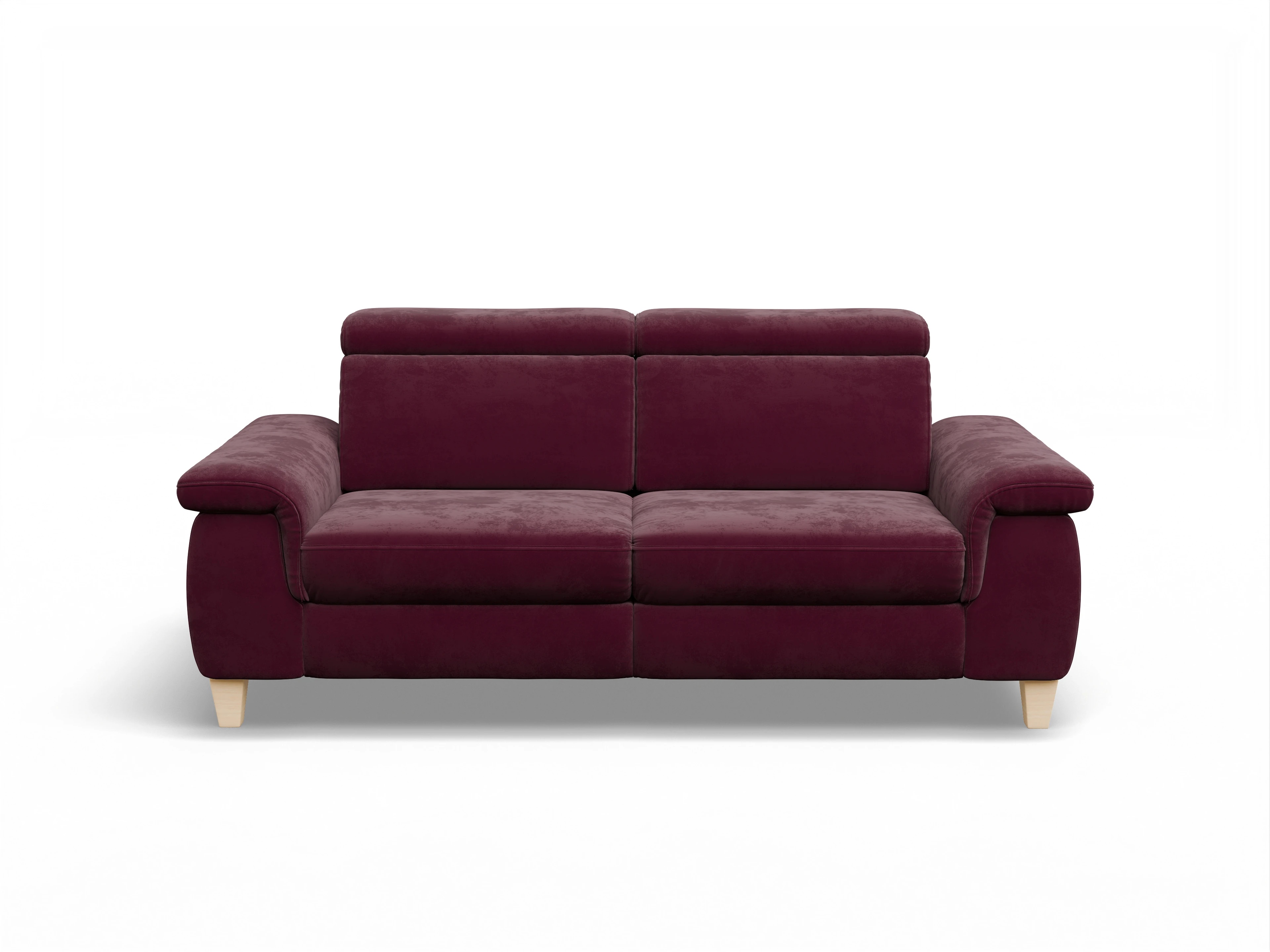 München 2,5-Sitzer Sofa Ansicht des Produktes München 2,5-Sitzer Sofa in Stoff Rot