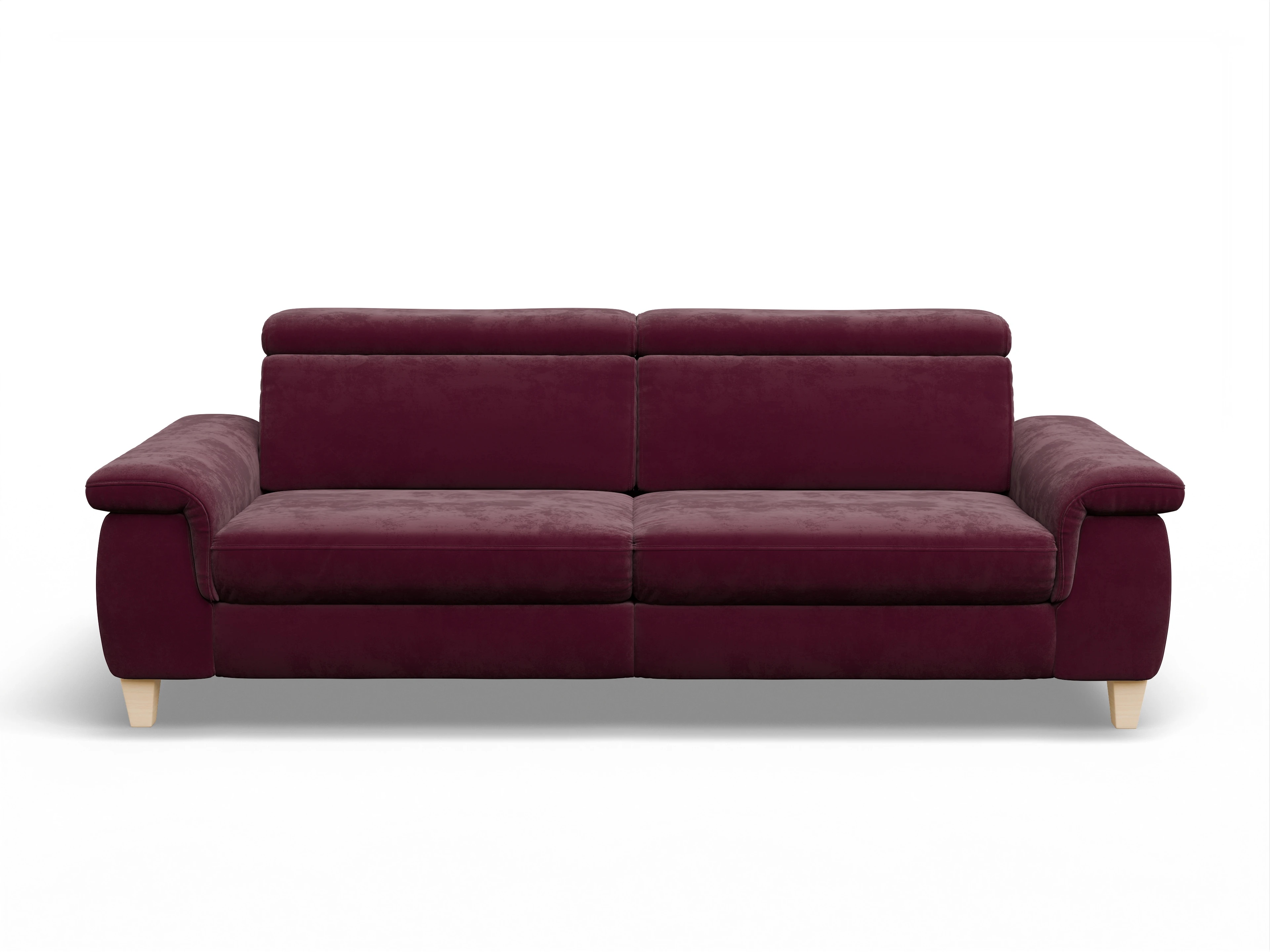 Ansicht des Produktes München 3-Sitzer Sofa in Stoff Blau
