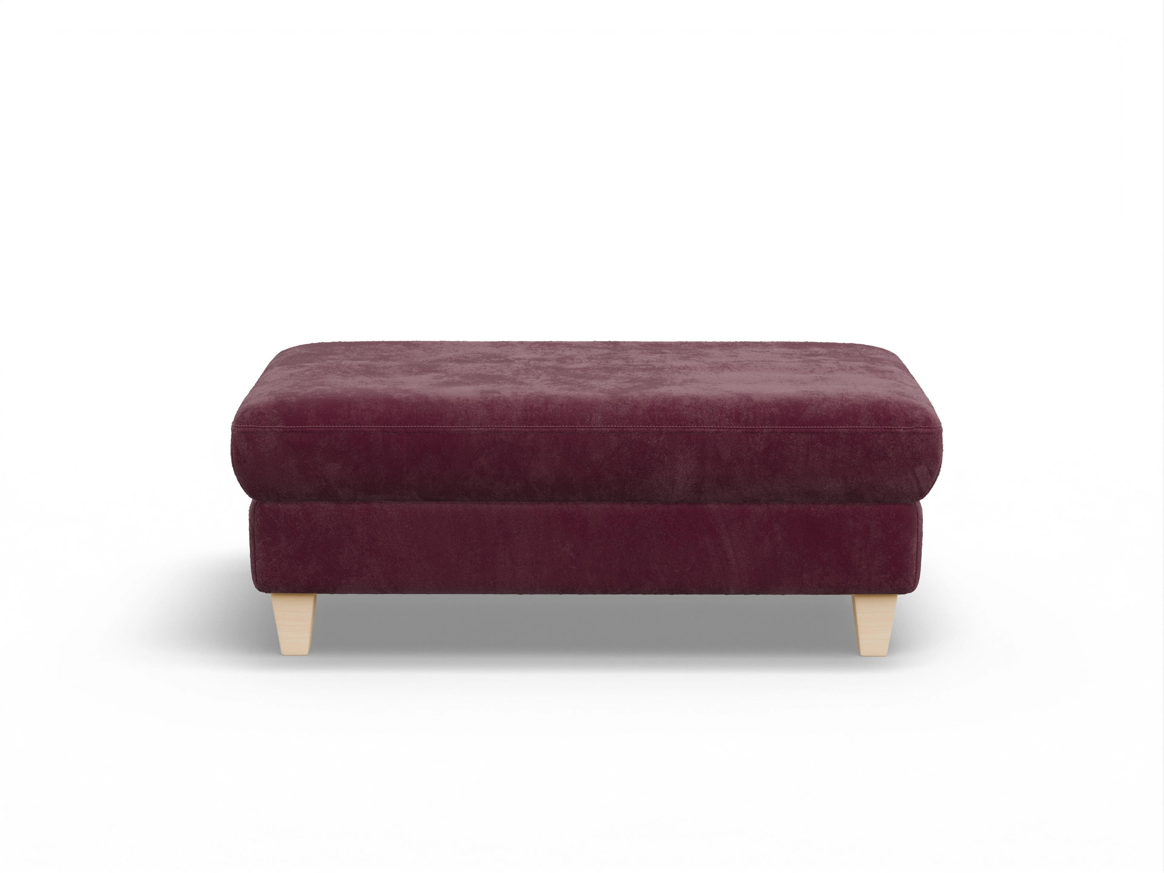 Ansicht des Produktes München Hocker in Stoff Blau