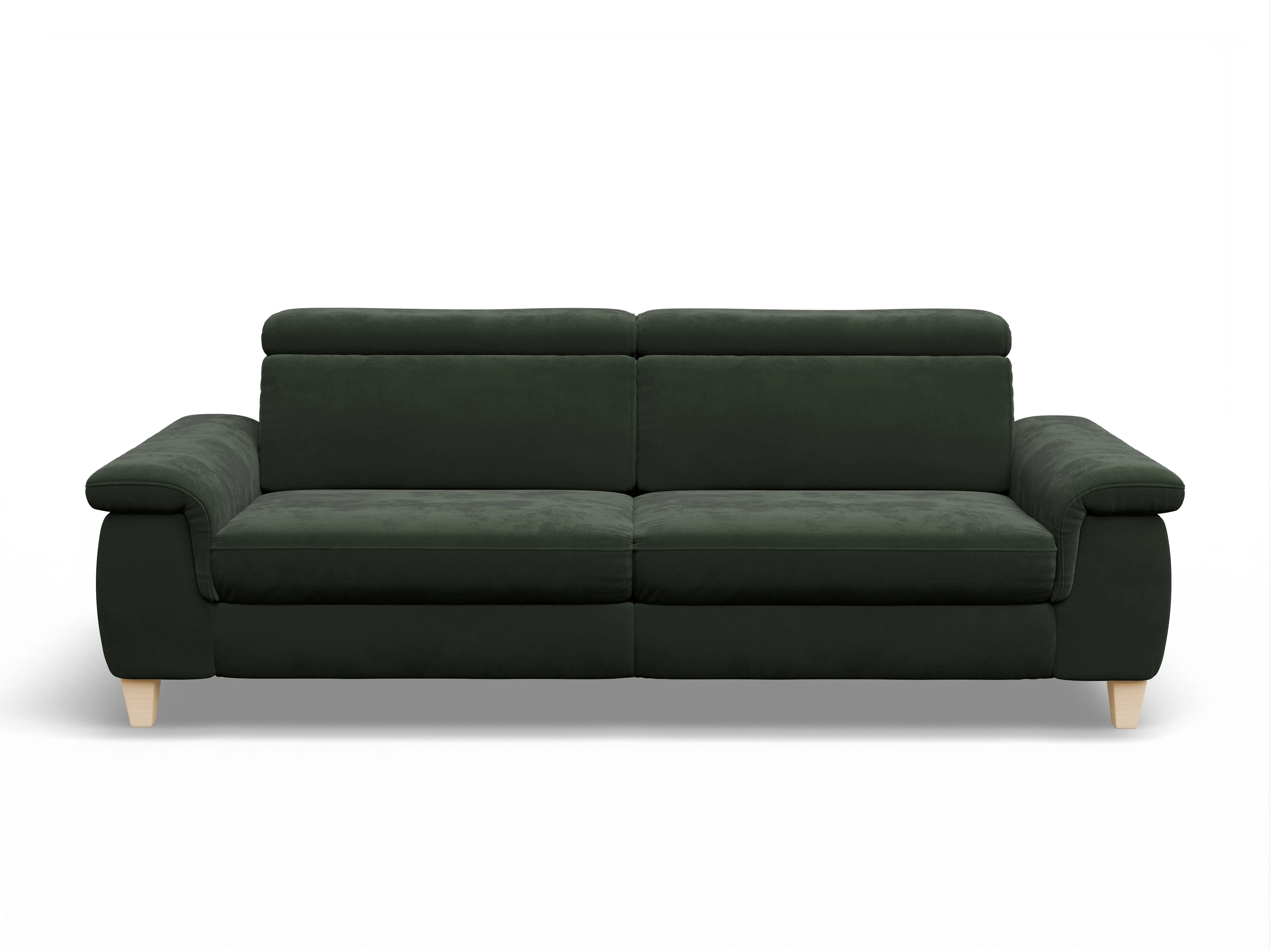München 3-Sitzer Sofa Ansicht des Produktes München 3-Sitzer Sofa in Stoff Grün