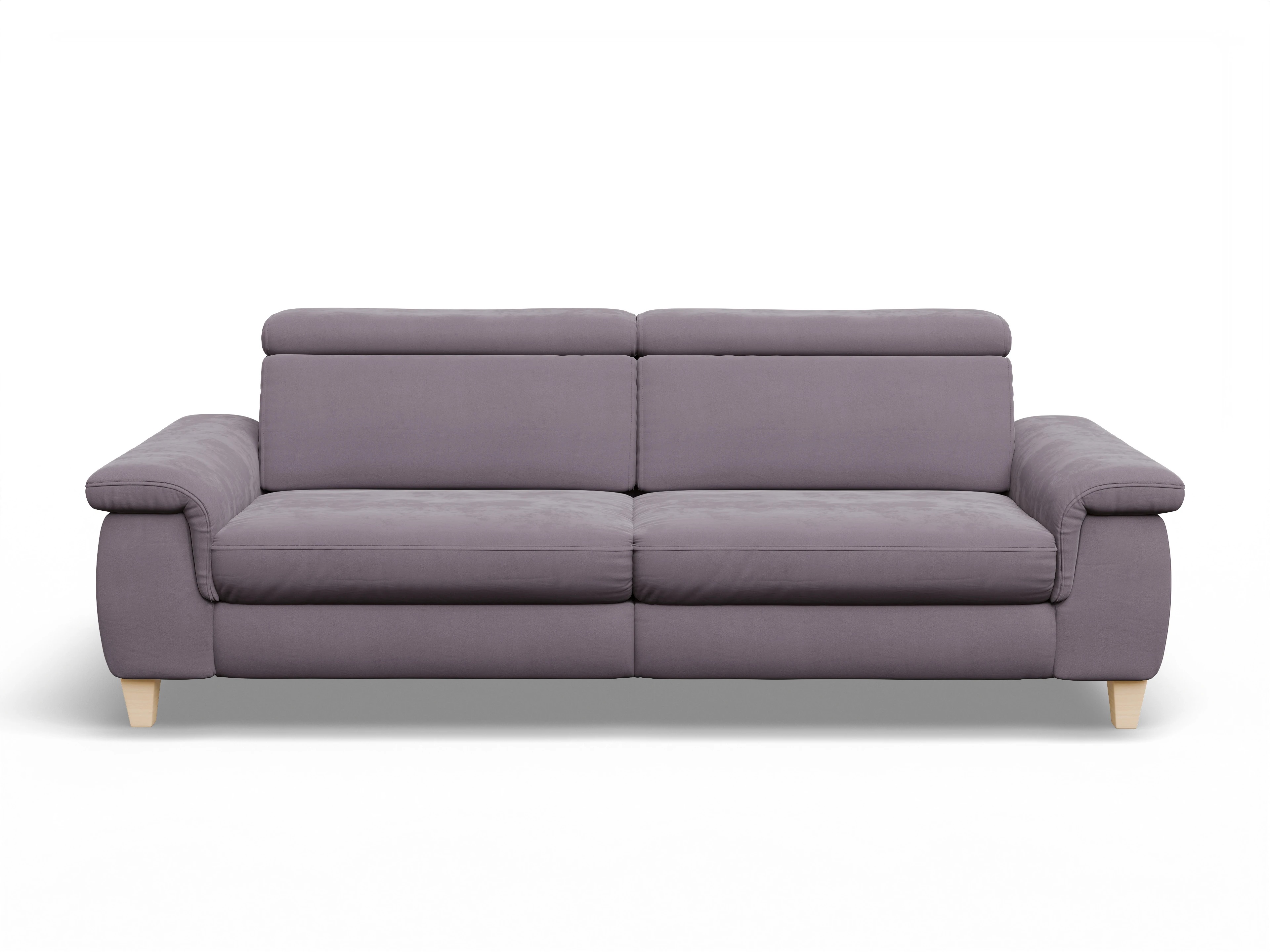 Ansicht des Produktes München 3-Sitzer Sofa in Stoff Lila