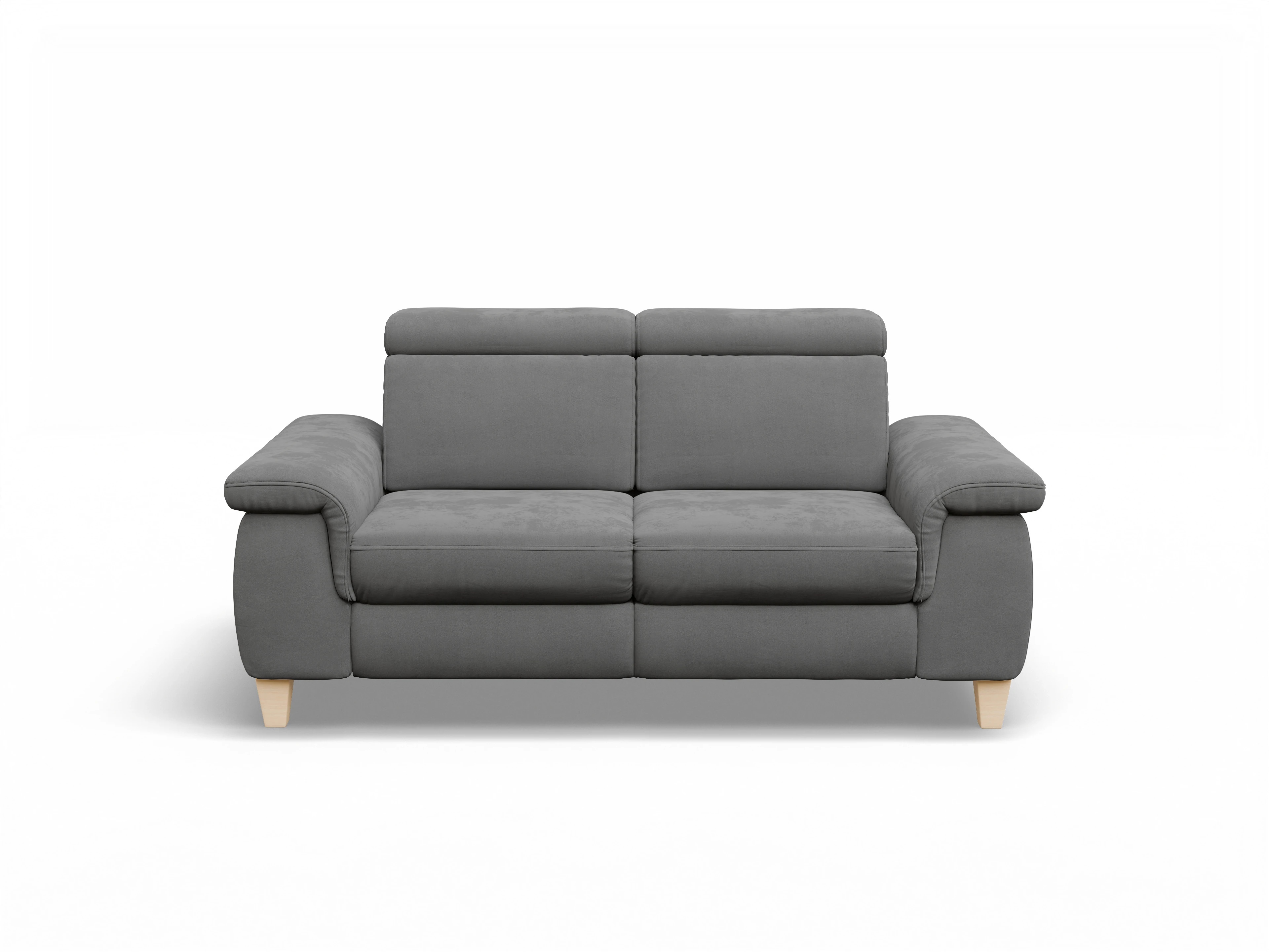 Ansicht des Produktes München 2-Sitzer Sofa in Stoff Grau