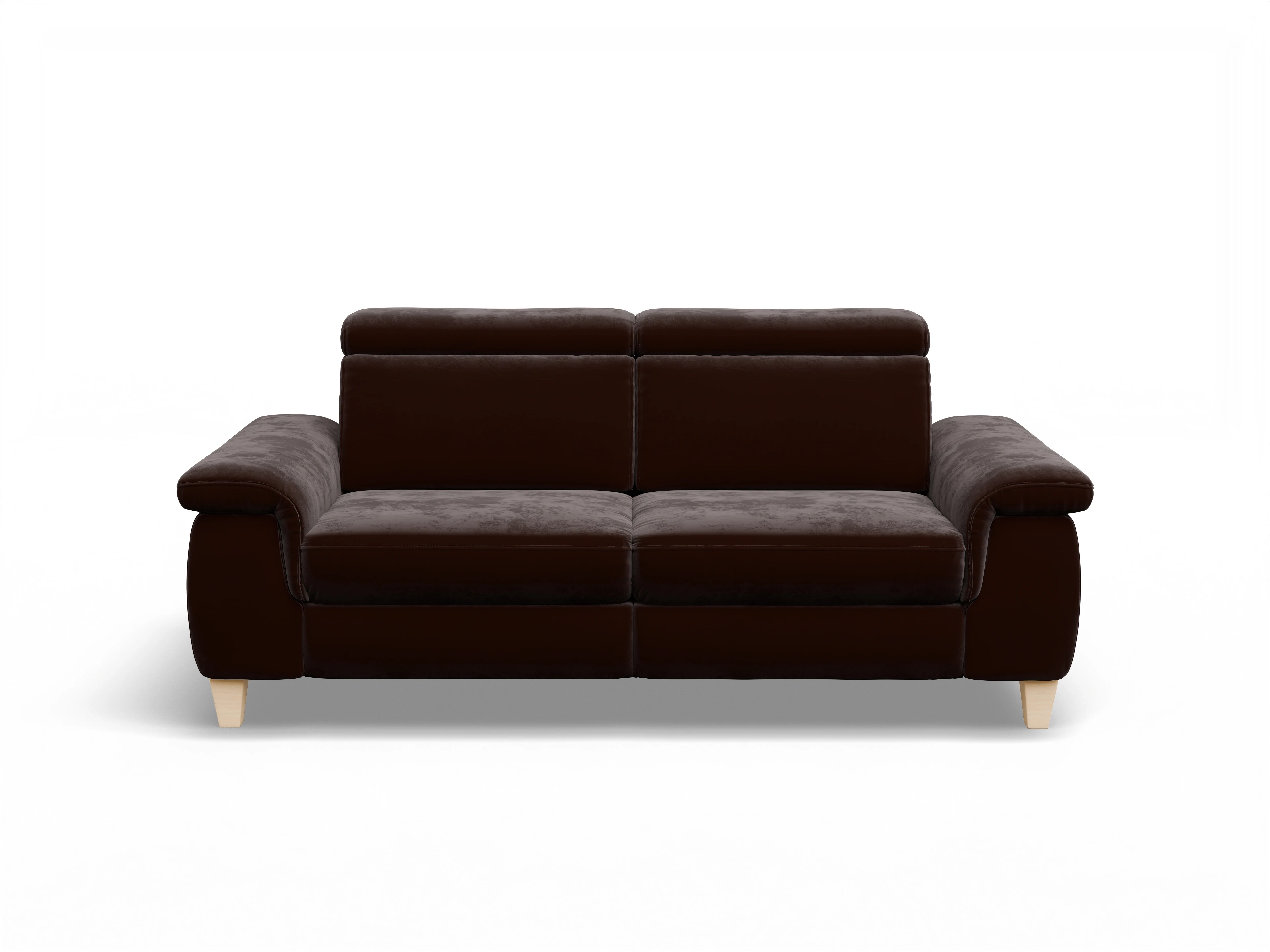 München 2,5-Sitzer Sofa Ansicht des Produktes München 2,5-Sitzer Sofa in Stoff Braun