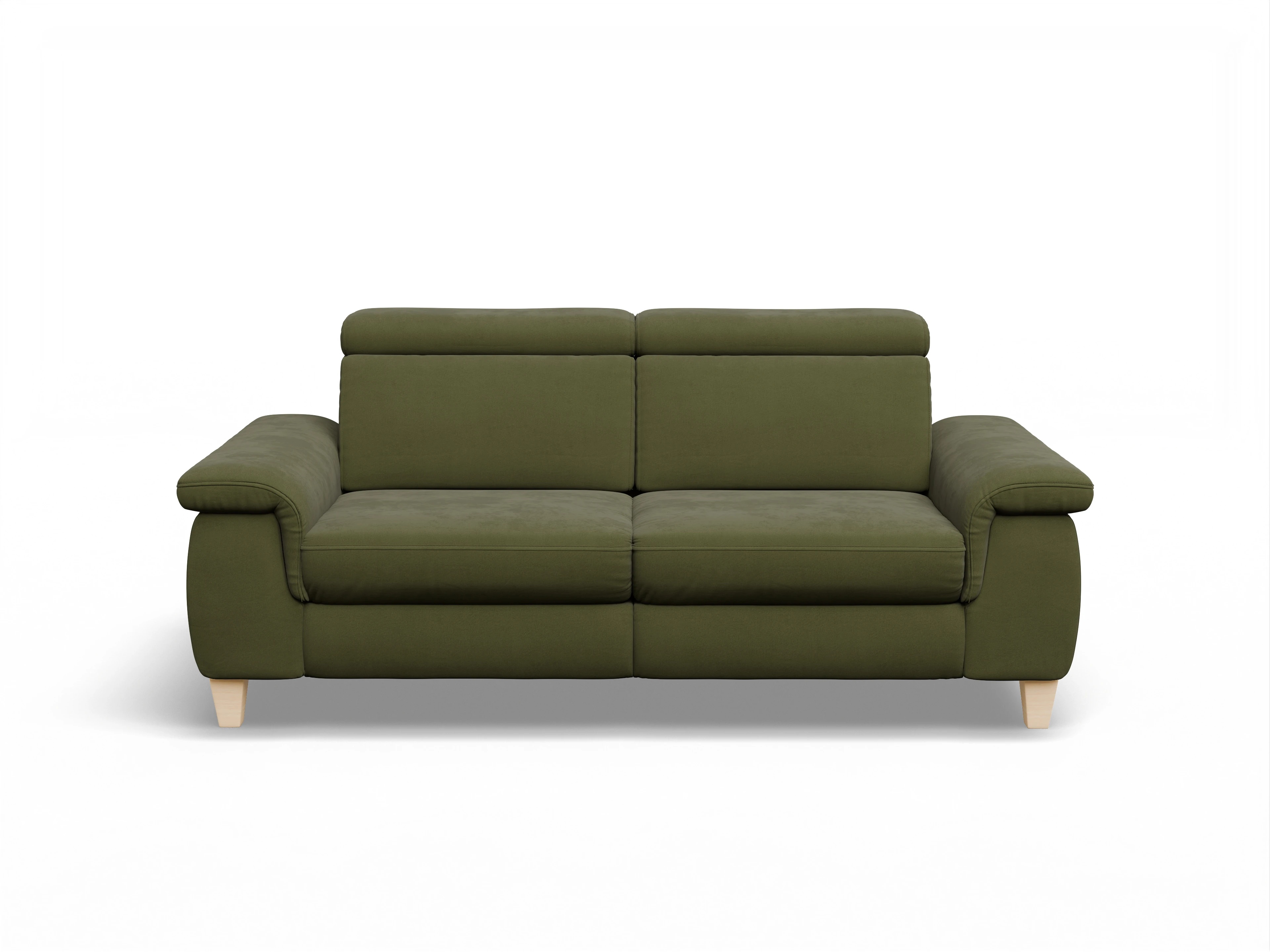 Ansicht des Produktes München 2,5-Sitzer Sofa in Stoff Grün