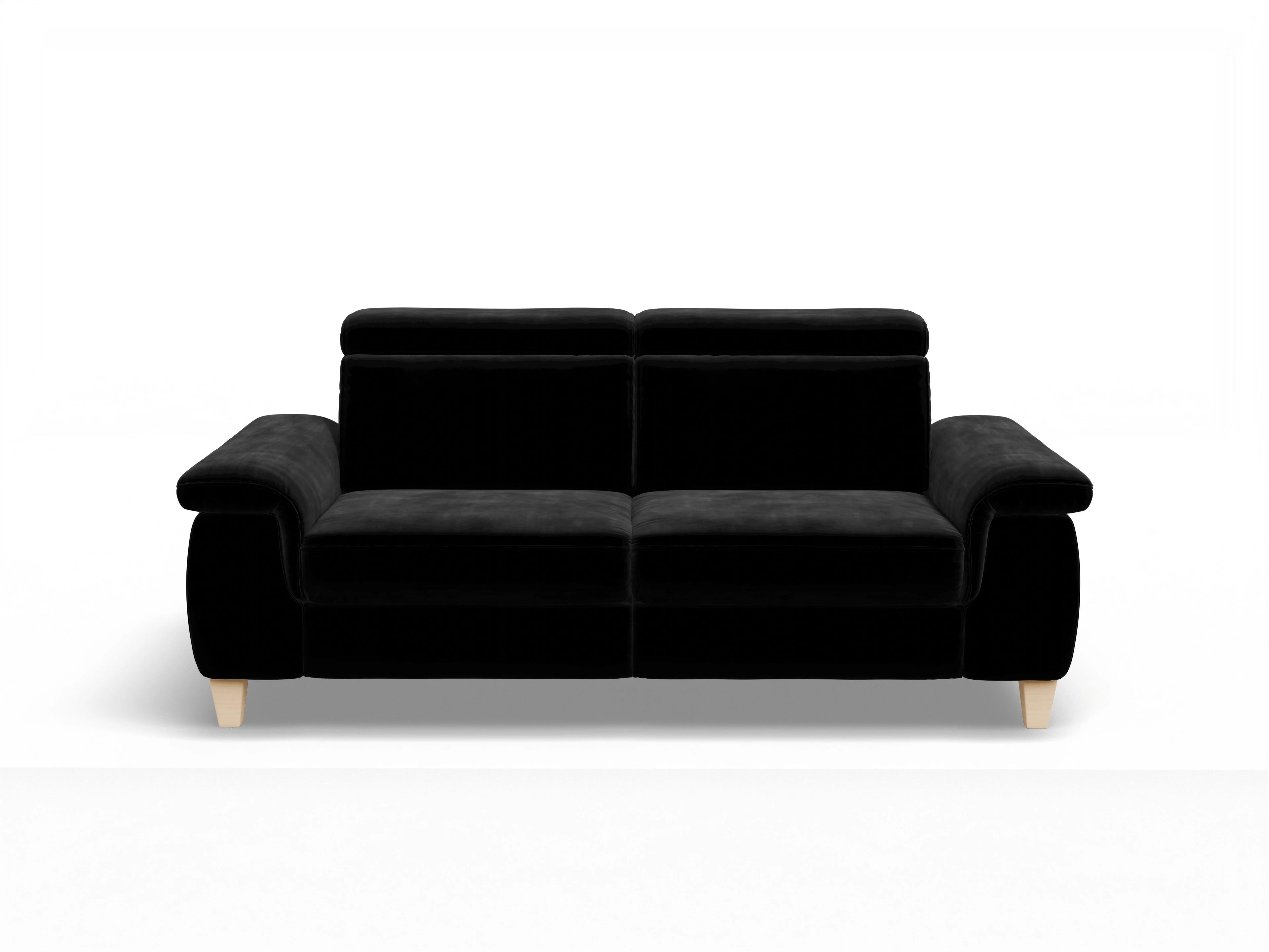 München 2,5-Sitzer Sofa Ansicht des Produktes München 2,5-Sitzer Sofa in Stoff Schwarz