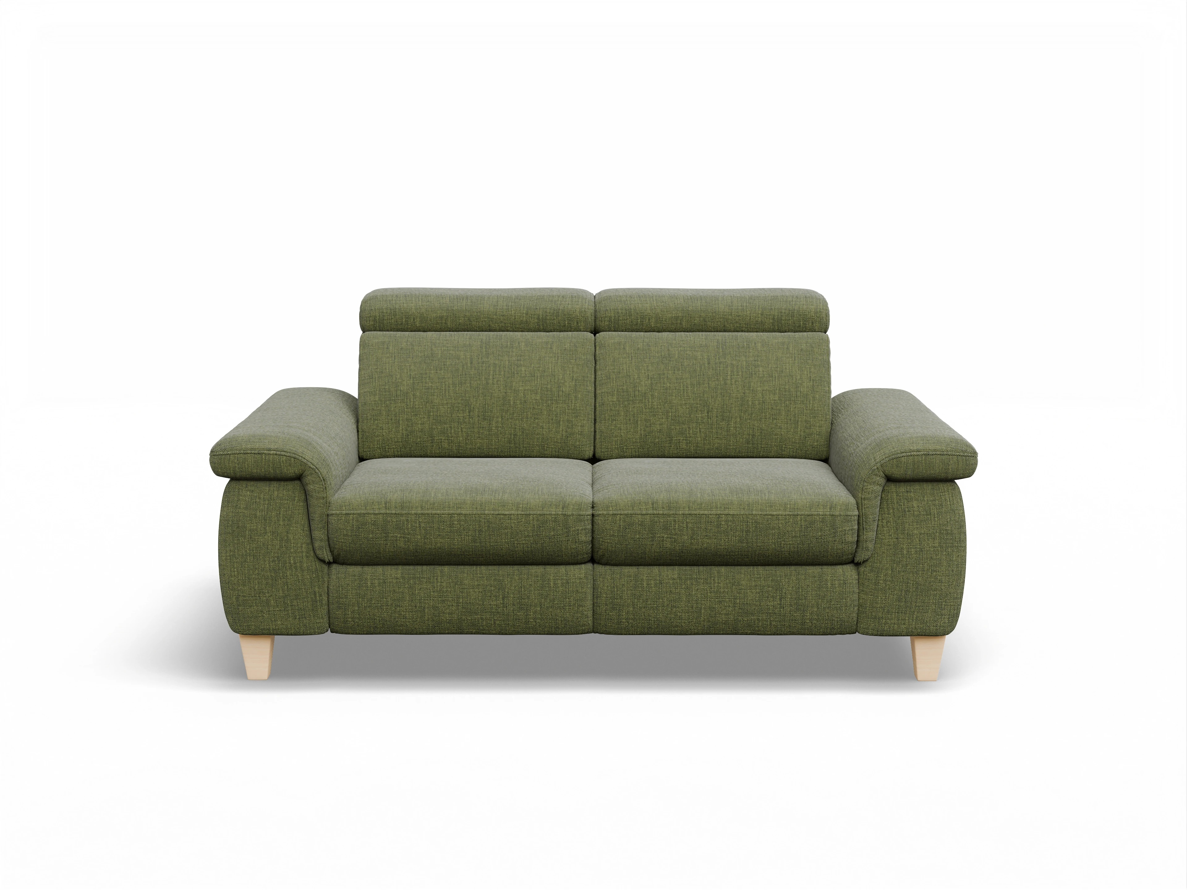 München 2-Sitzer Sofa Ansicht des Produktes München 2-Sitzer Sofa in Stoff Grün