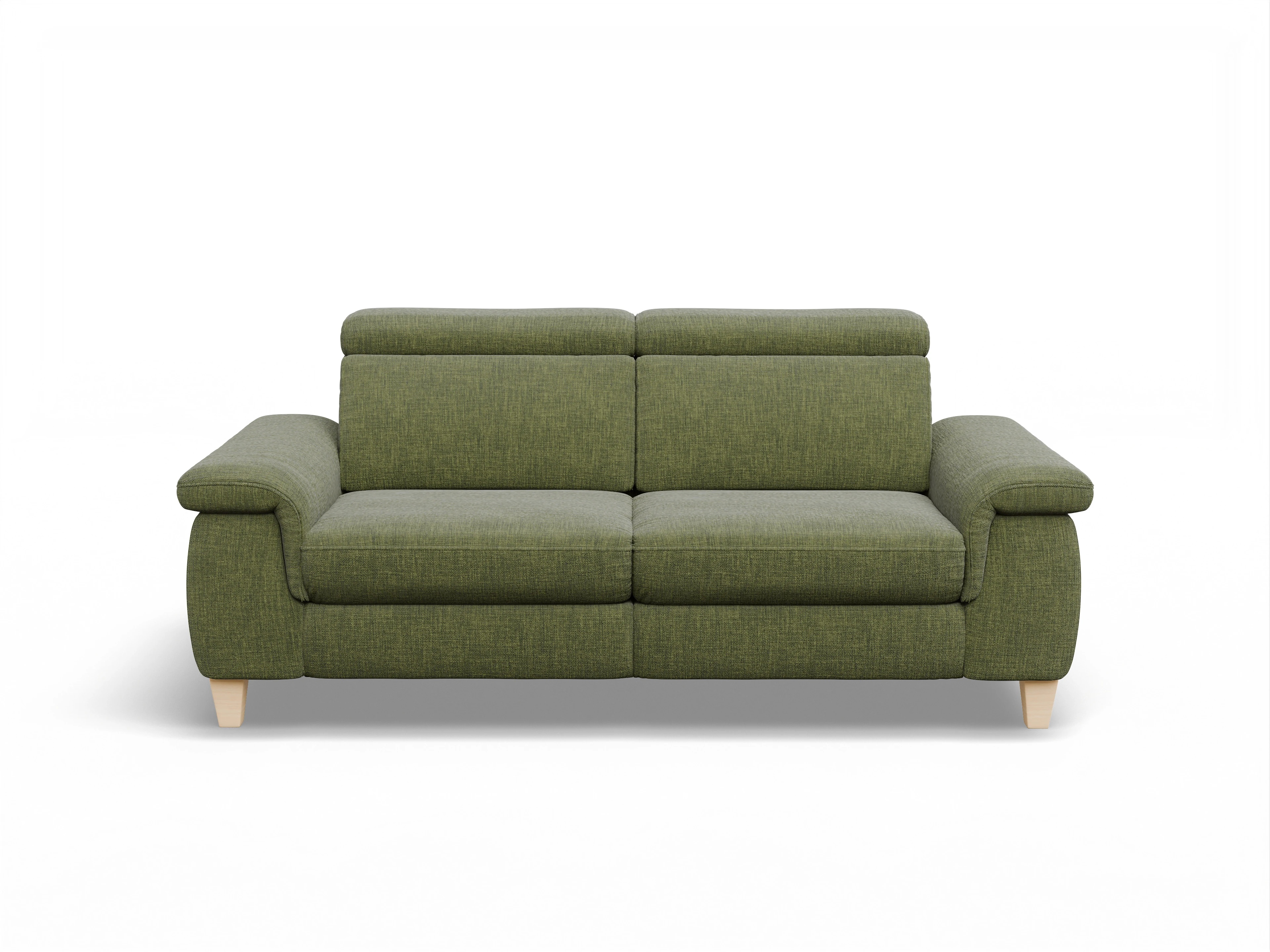 Ansicht des Produktes München 2,5-Sitzer Sofa in Stoff Grün