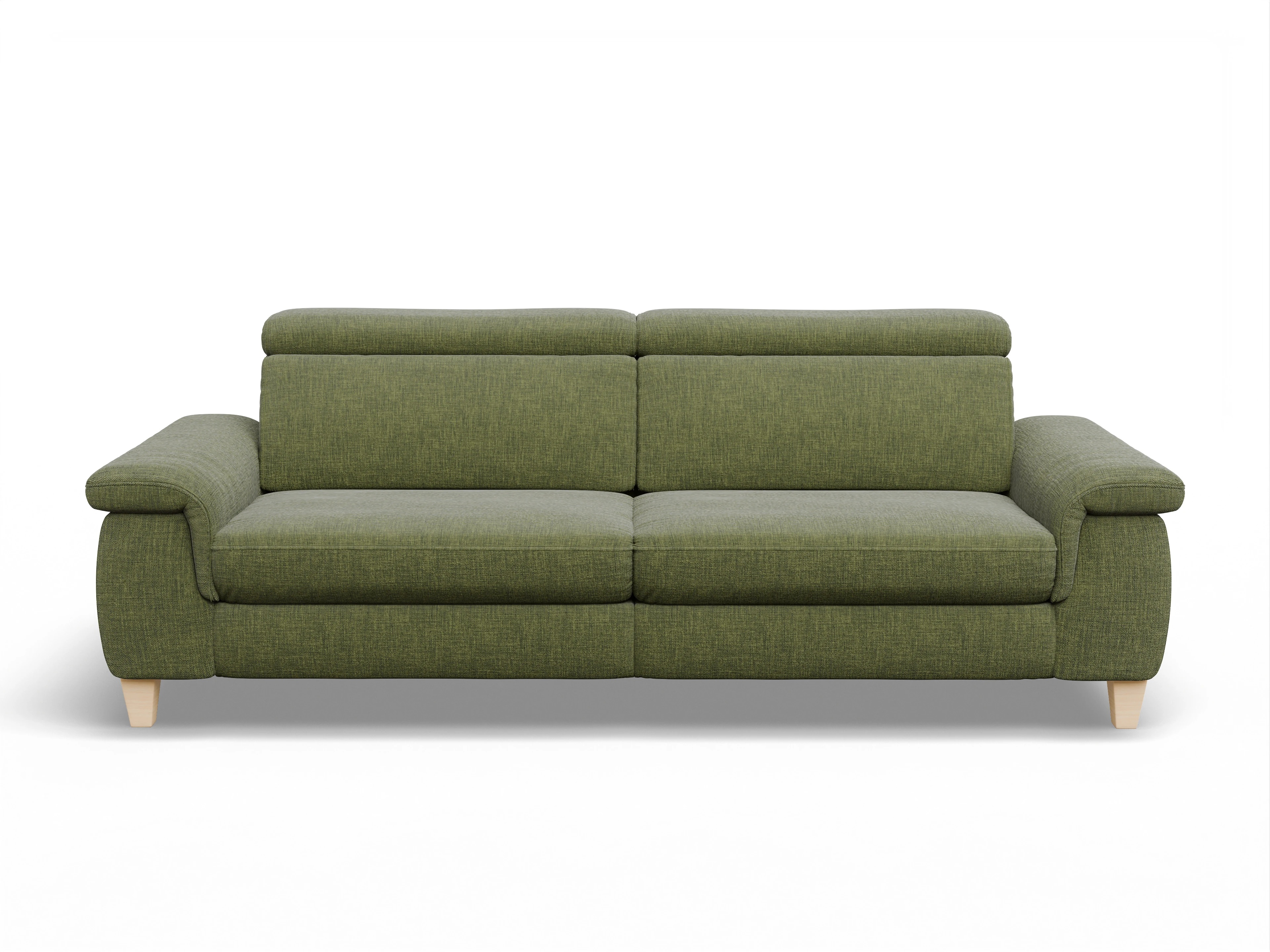 Ansicht des Produktes München 3-Sitzer Sofa in Stoff Grün