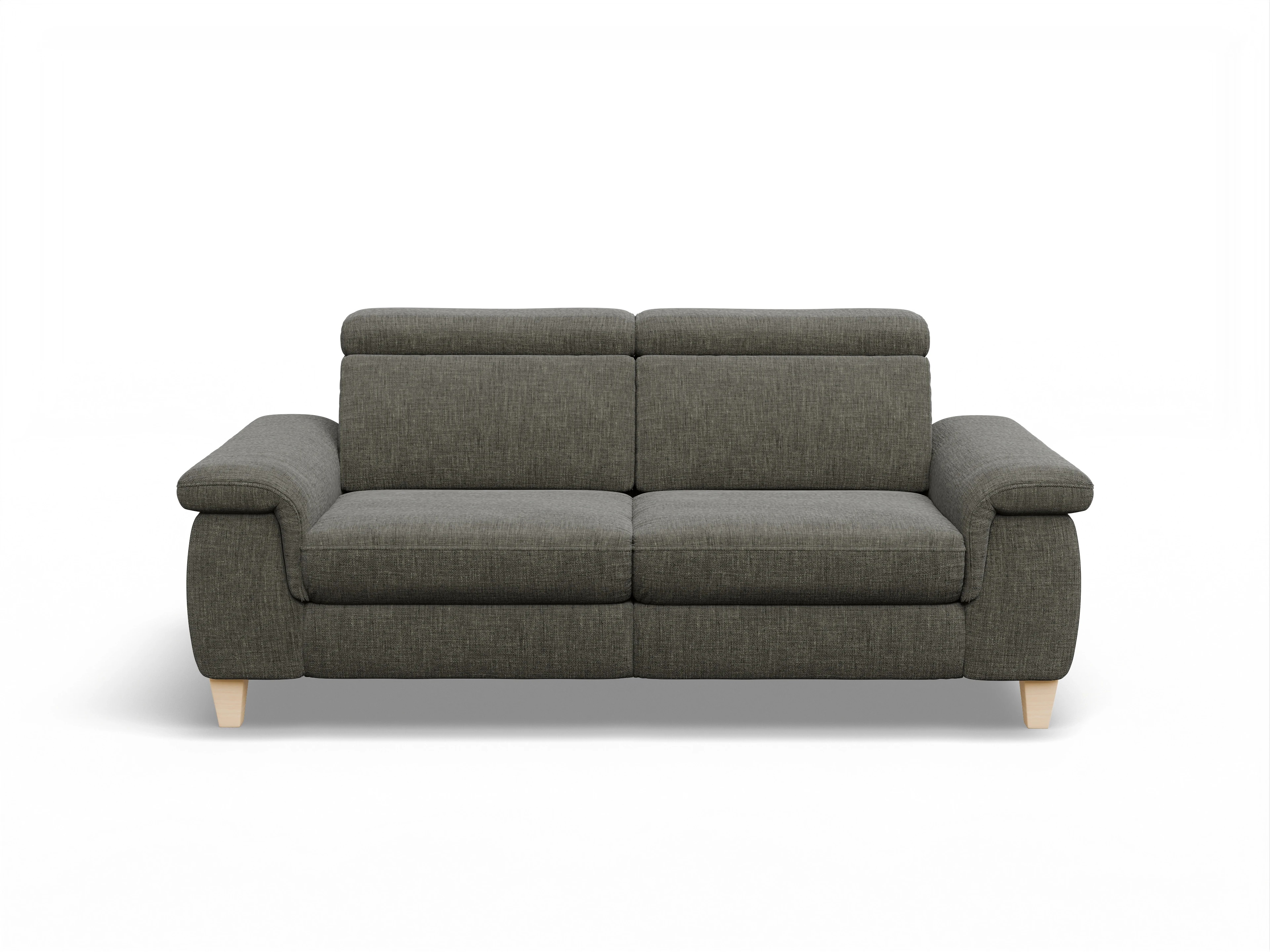 Ansicht des Produktes München 2,5-Sitzer Sofa in Stoff Braun