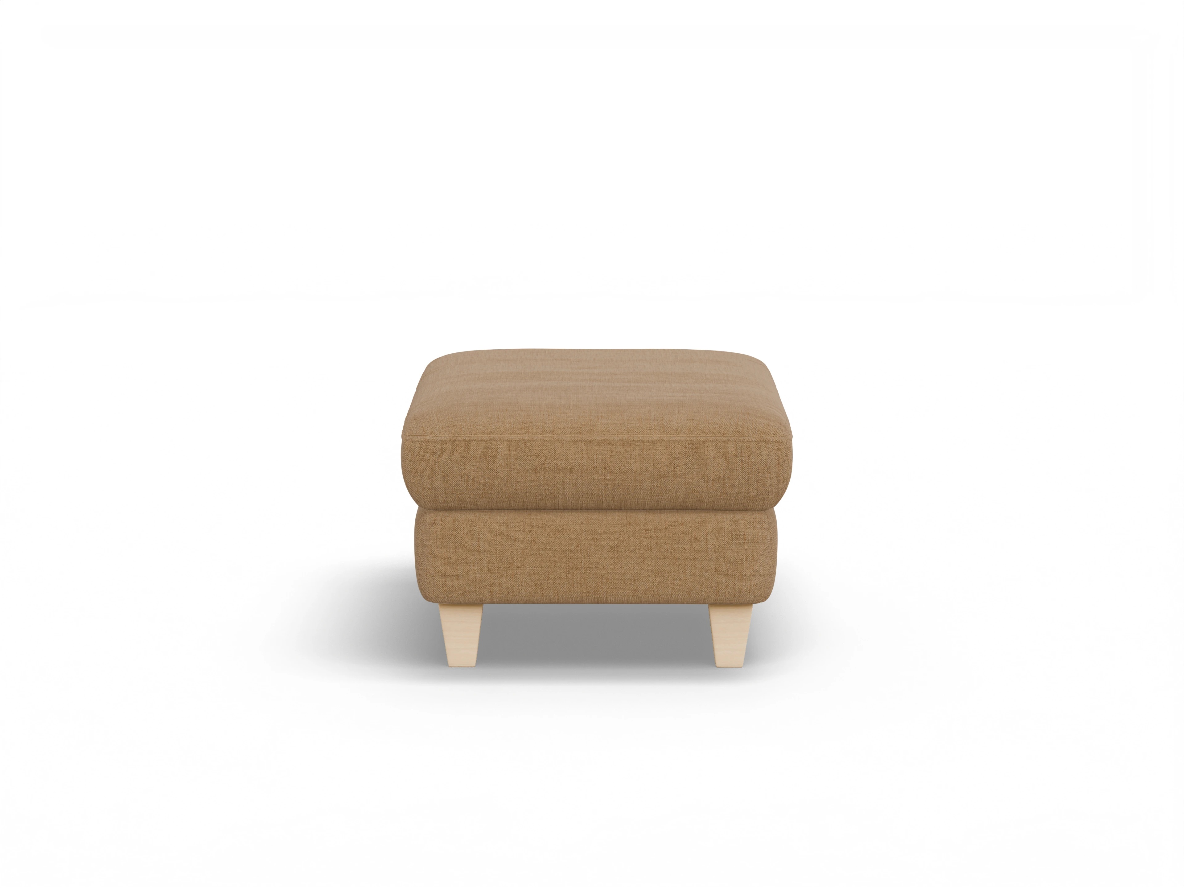 Ansicht des Produktes München Hocker in Stoff Orange