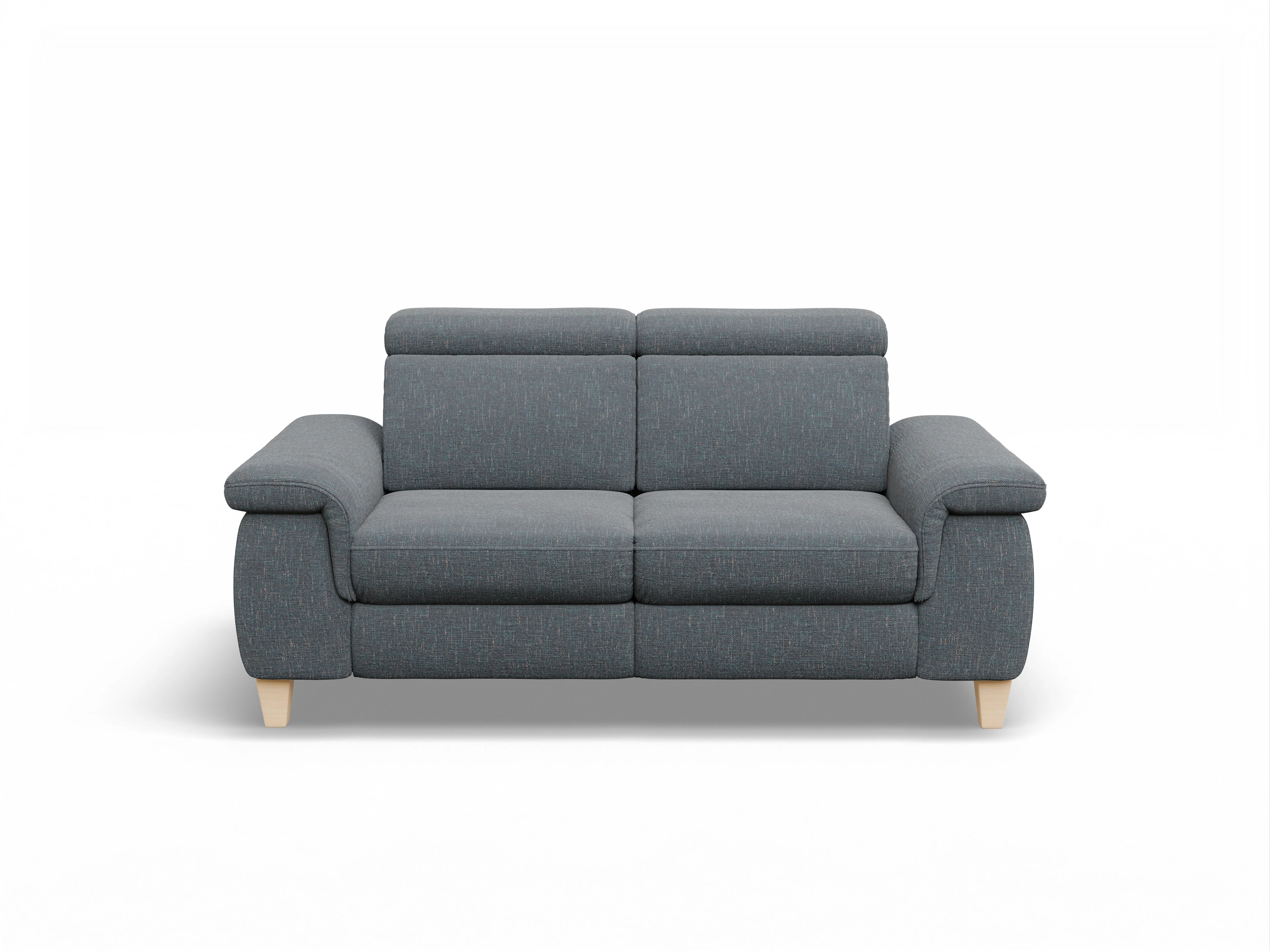 München 2-Sitzer Sofa Ansicht des Produktes München 2-Sitzer Sofa in Stoff Grau
