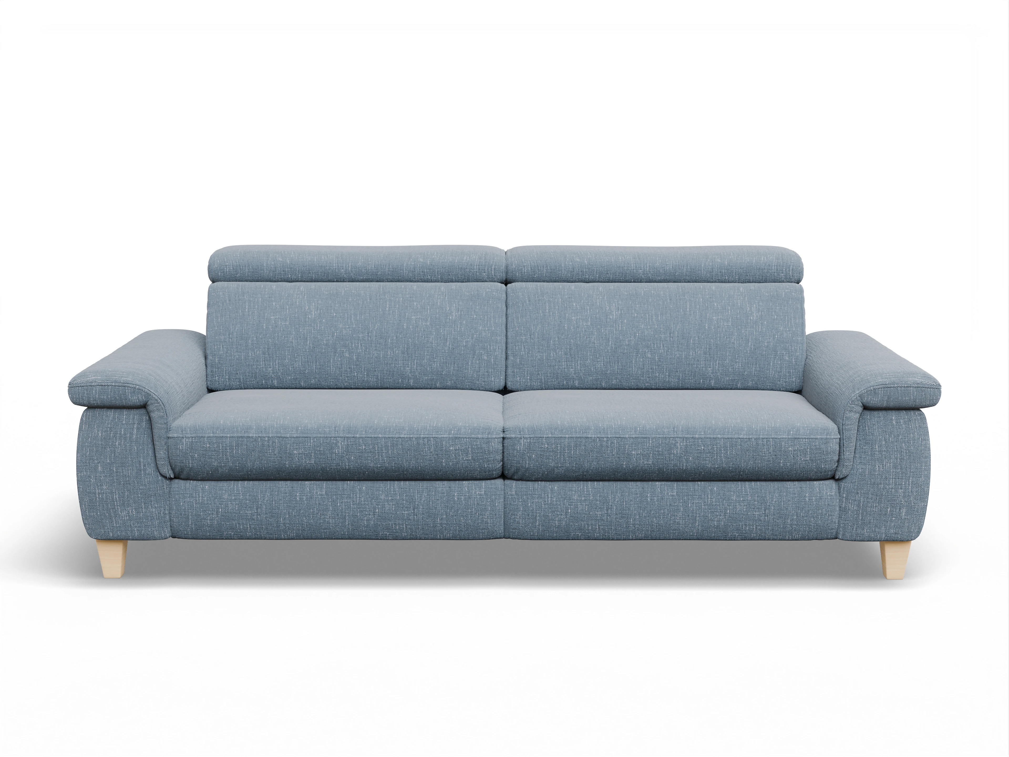 Ansicht des Produktes München 3-Sitzer Sofa in Stoff Blau