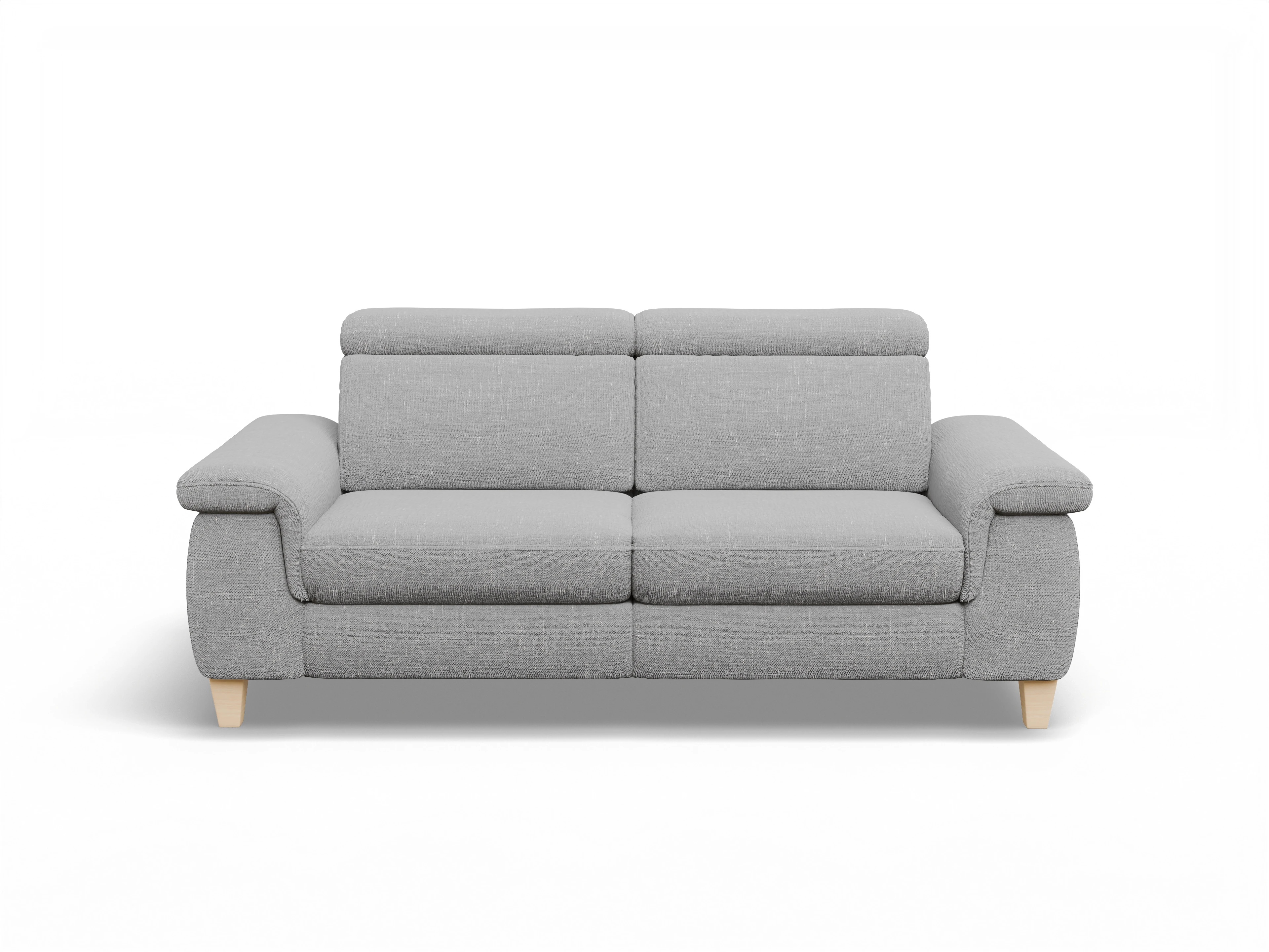 Ansicht des Produktes München 2,5-Sitzer Sofa in Stoff Grau