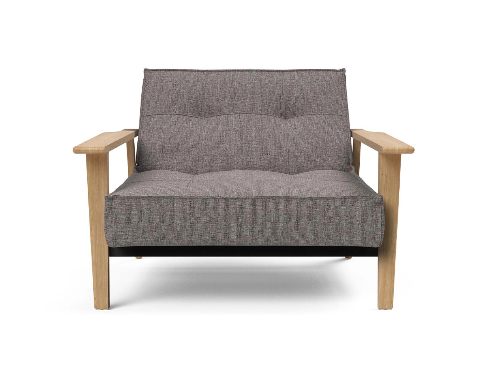 Ansicht des Produktes Splitback Klassische Sessel in Stoff Grau