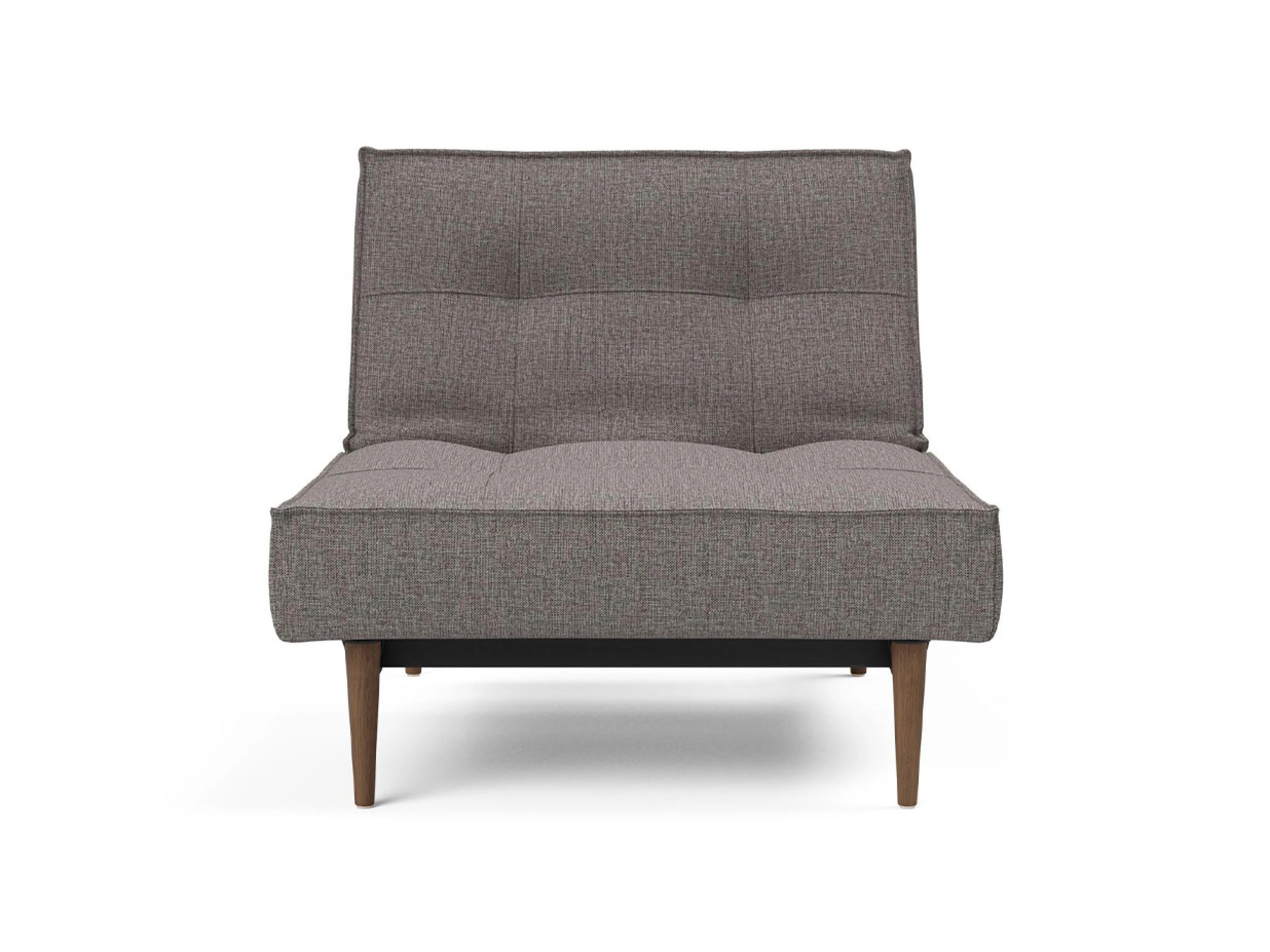 Splitback dunkle Styletto Stuhl