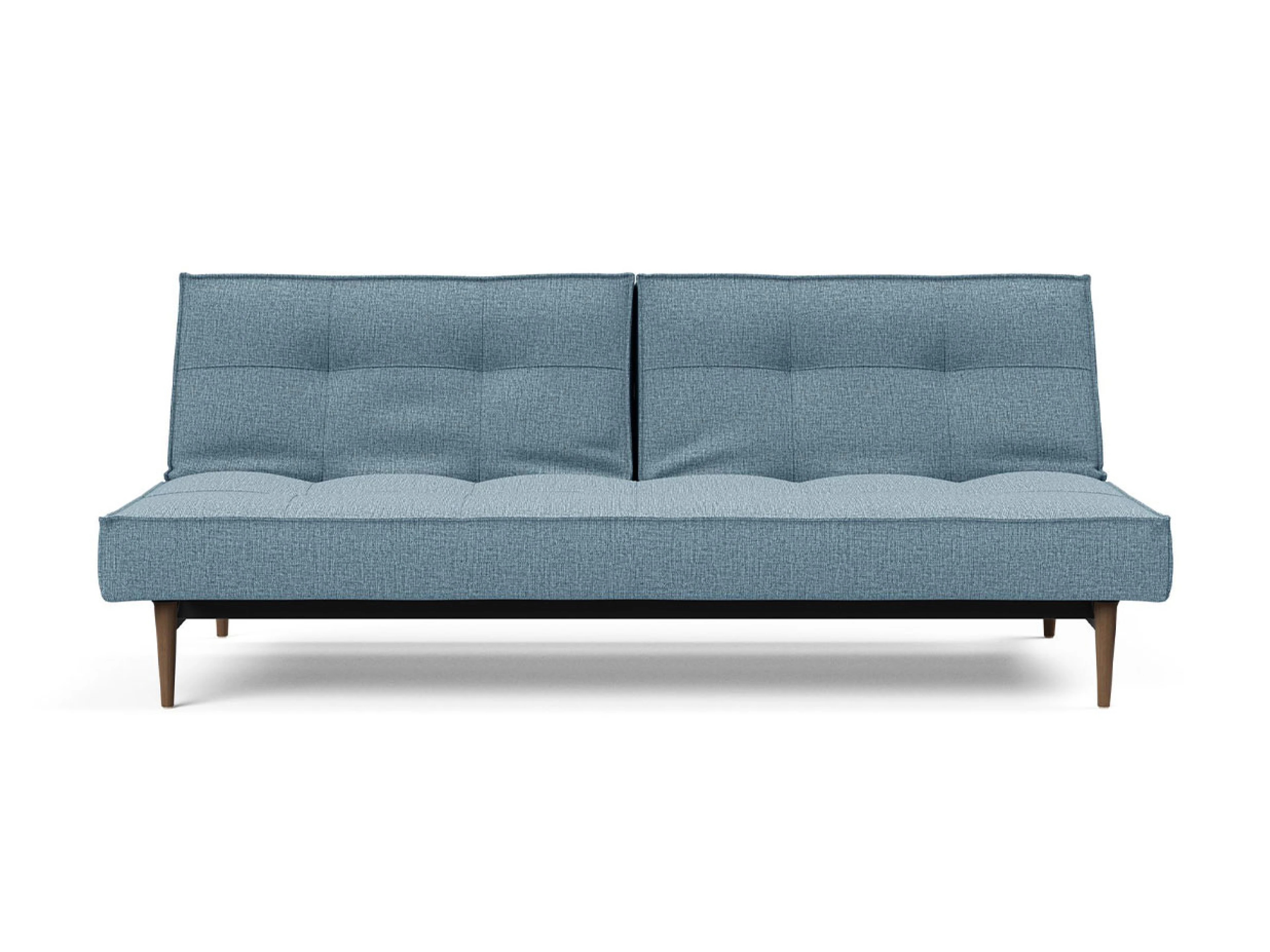 Splitback dunkle Styletto Schlafsofa