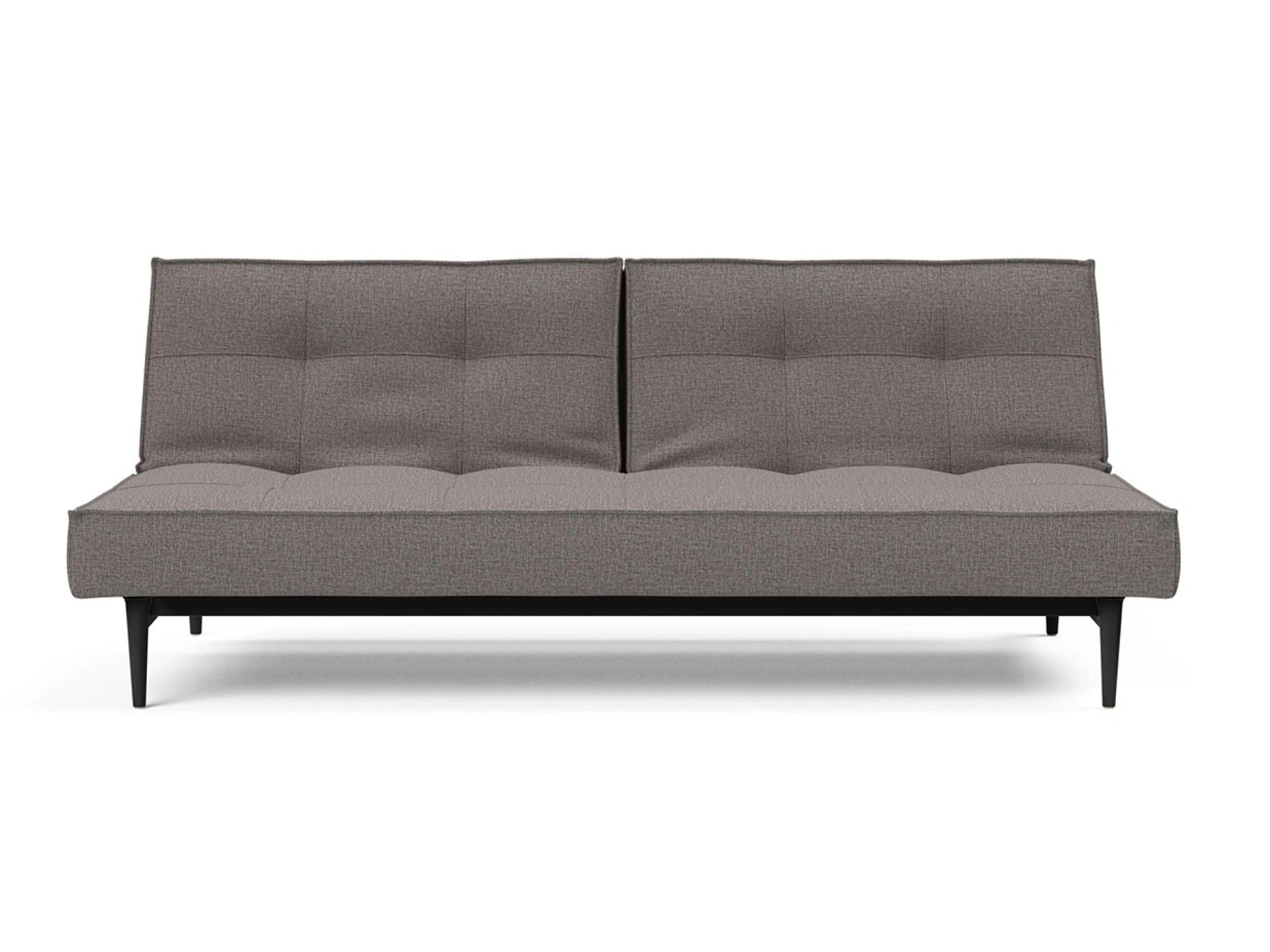 Ansicht des Produktes Splitback Schlafsofa Querschläfer in Stoff Grau