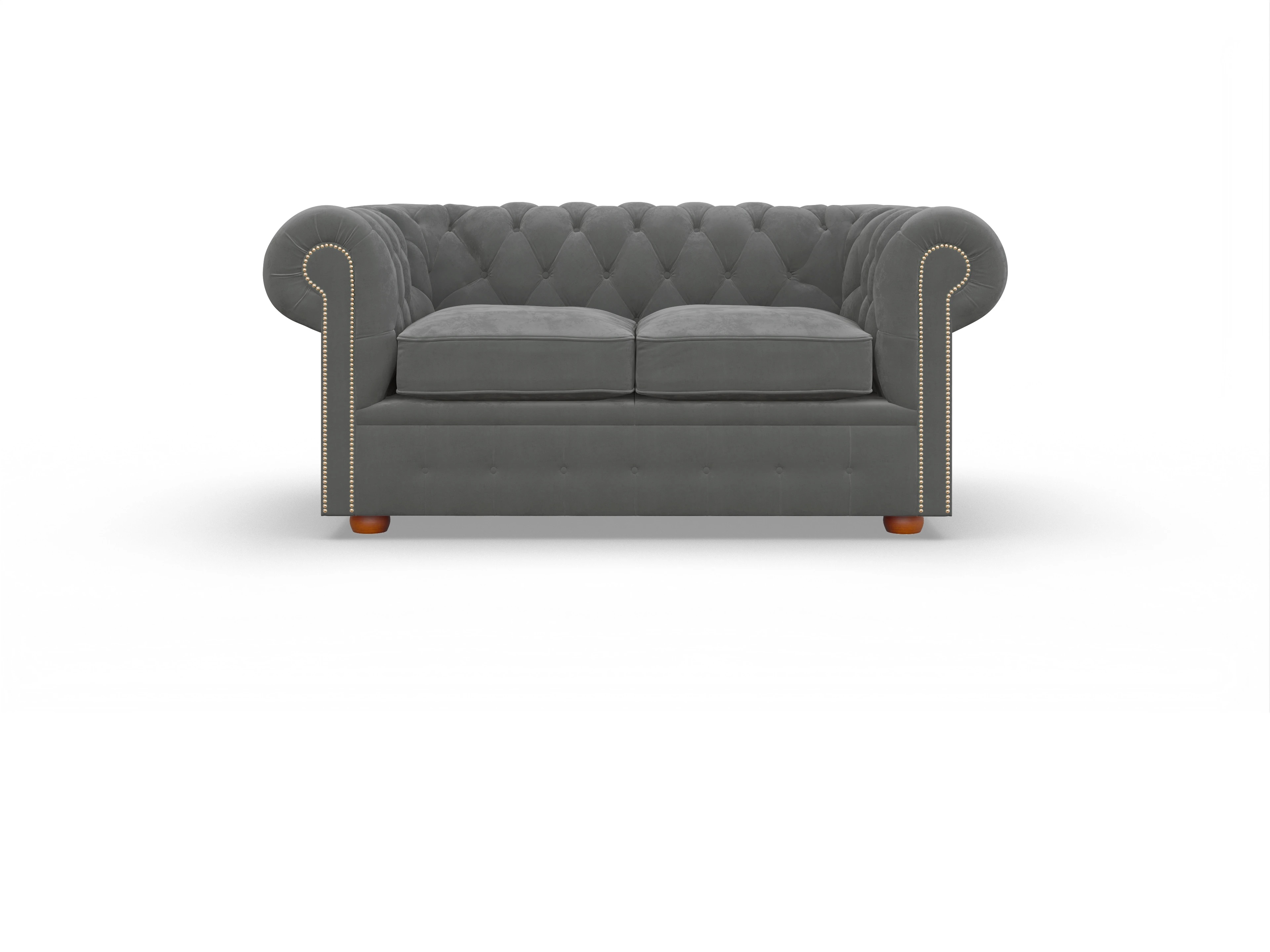 Ansicht des Produktes Brighton 2-Sitzer Sofa in Stoff Grau