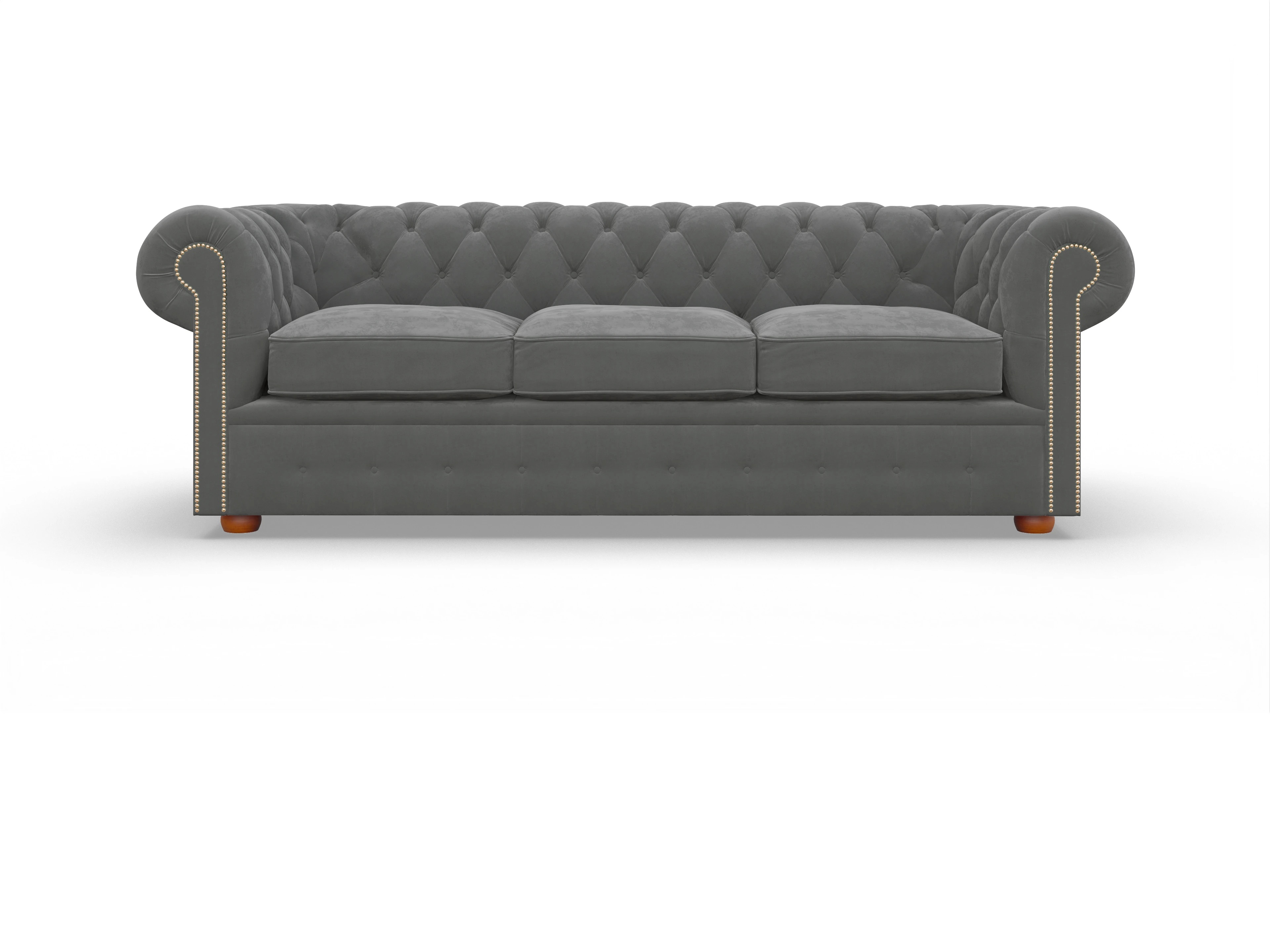 Ansicht des Produktes Brighton 3,5-Sitzer Sofa in Stoff Grau