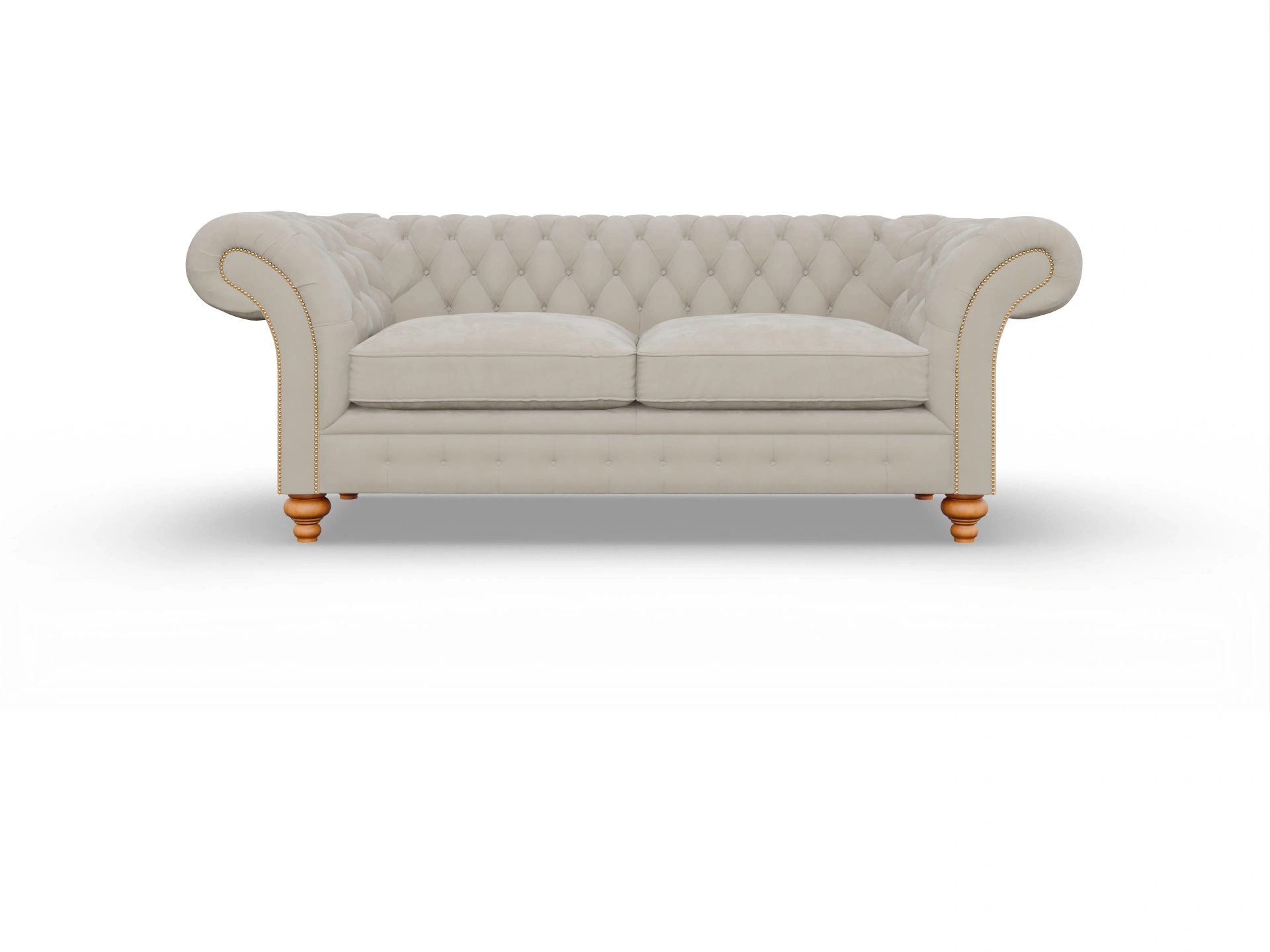 Ansicht des Produktes Knightsbridge 3-Sitzer Sofa in Stoff Beige