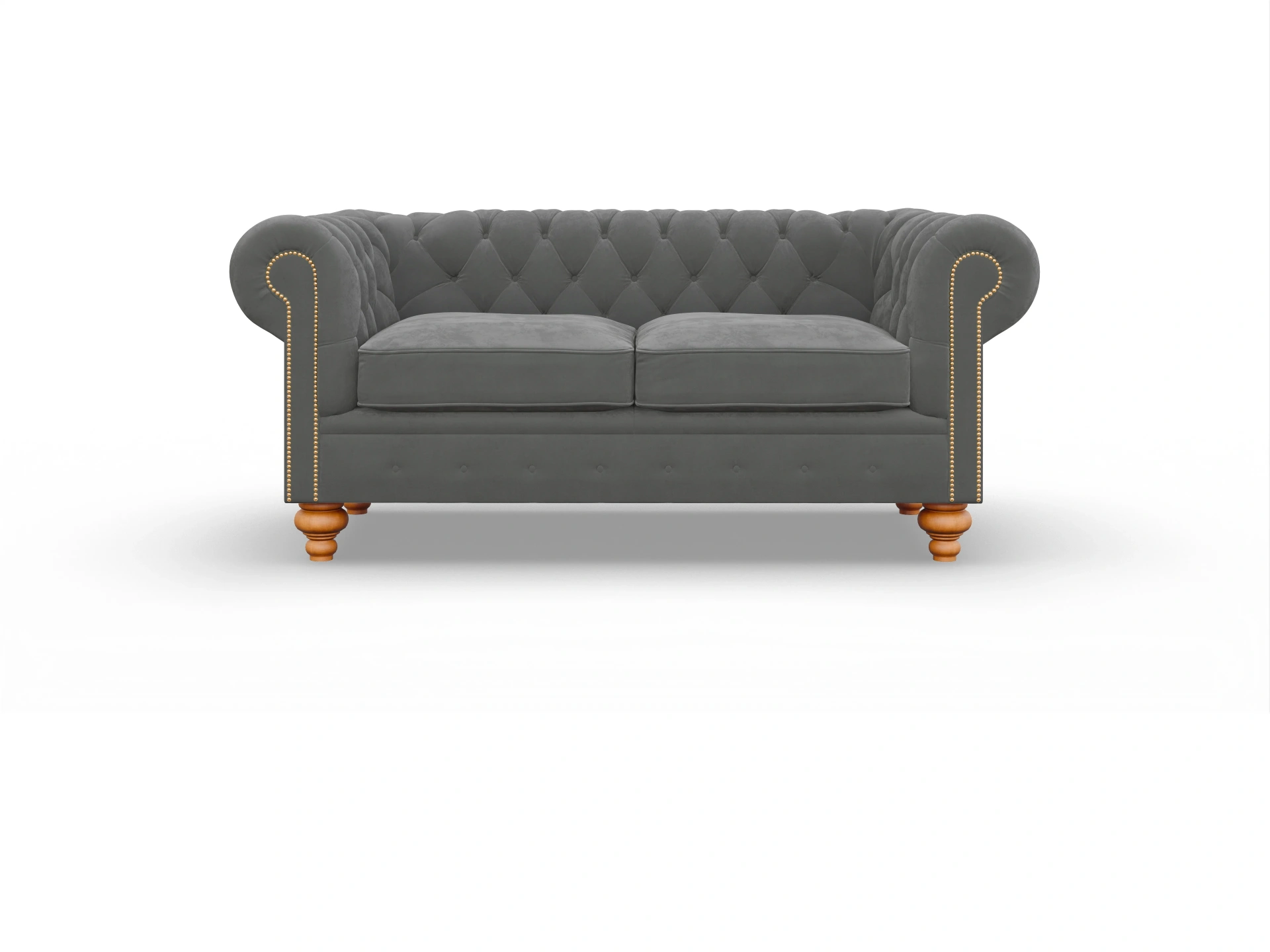 Ansicht des Produktes Trafalgar 2,5-Sitzer Sofa in Stoff Grau