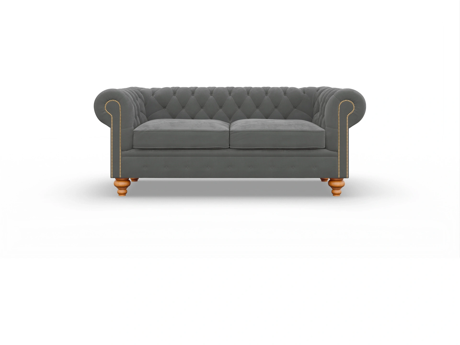 Ansicht des Produktes Trafalgar 3-Sitzer Sofa in Stoff Grau