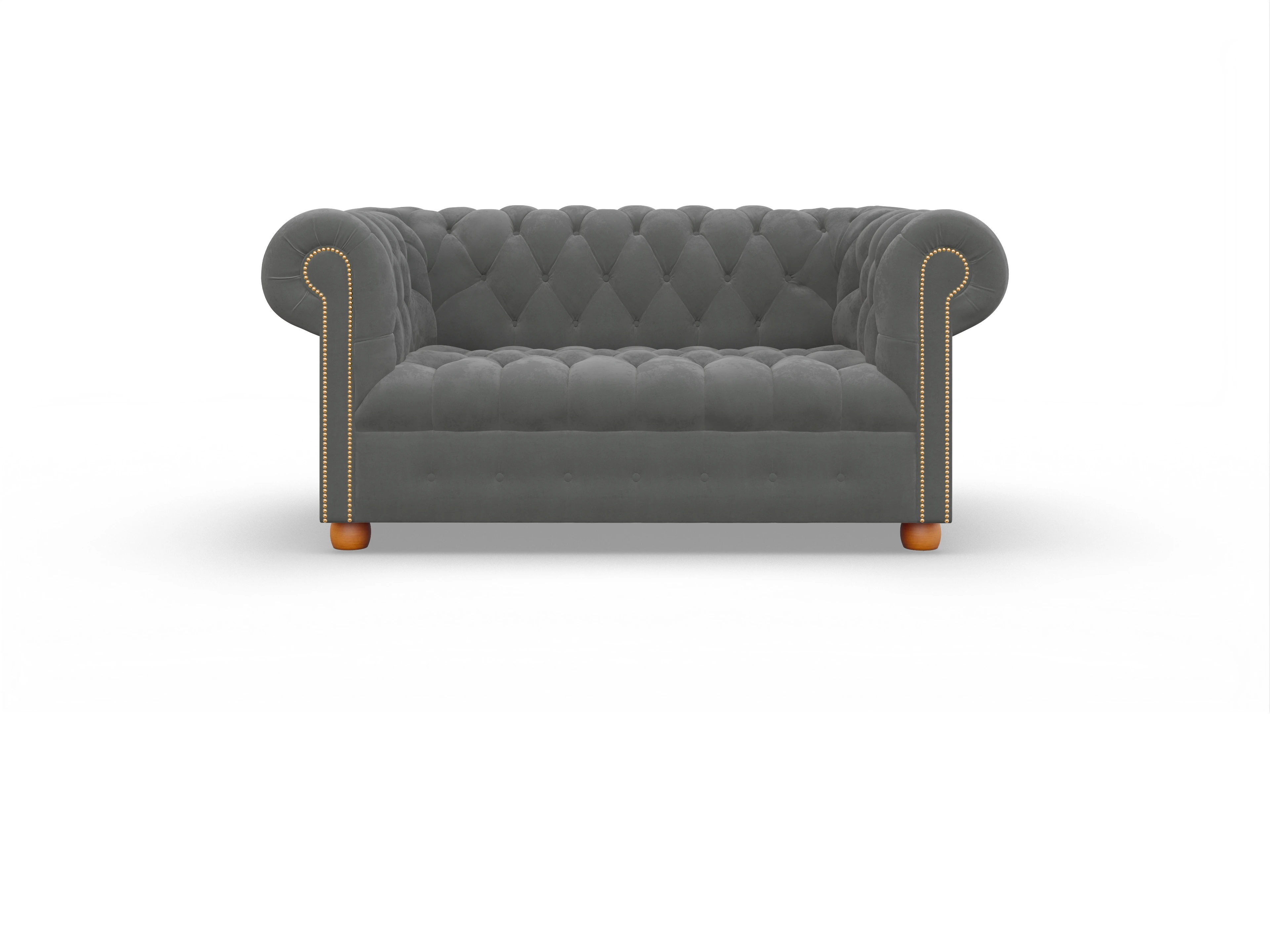 Ansicht des Produktes Bingley 2-Sitzer Sofa in Stoff Grau