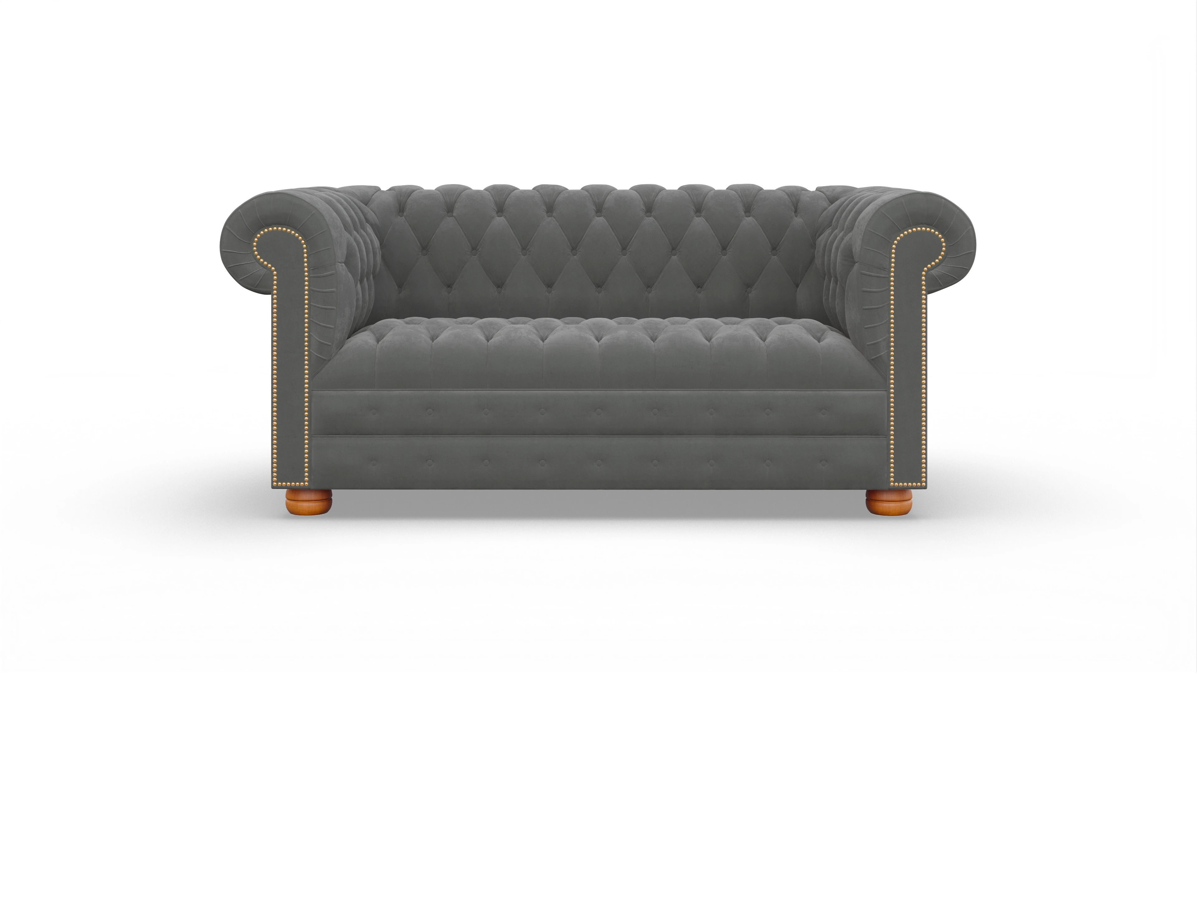 Ansicht des Produktes Osmond 2-Sitzer Sofa in Stoff Grau
